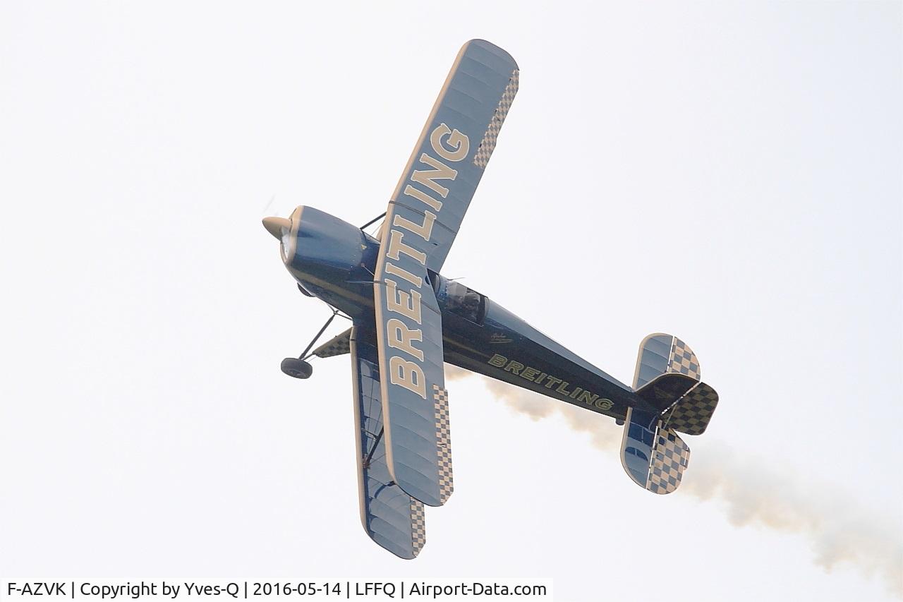 F-AZVK, 1935 Bucker Bu-131 Jungmann C/N 27, Bucker Bu-131 Jungmann, On display, La Ferté-Alais Airfield (LFFQ) Air Show 2016