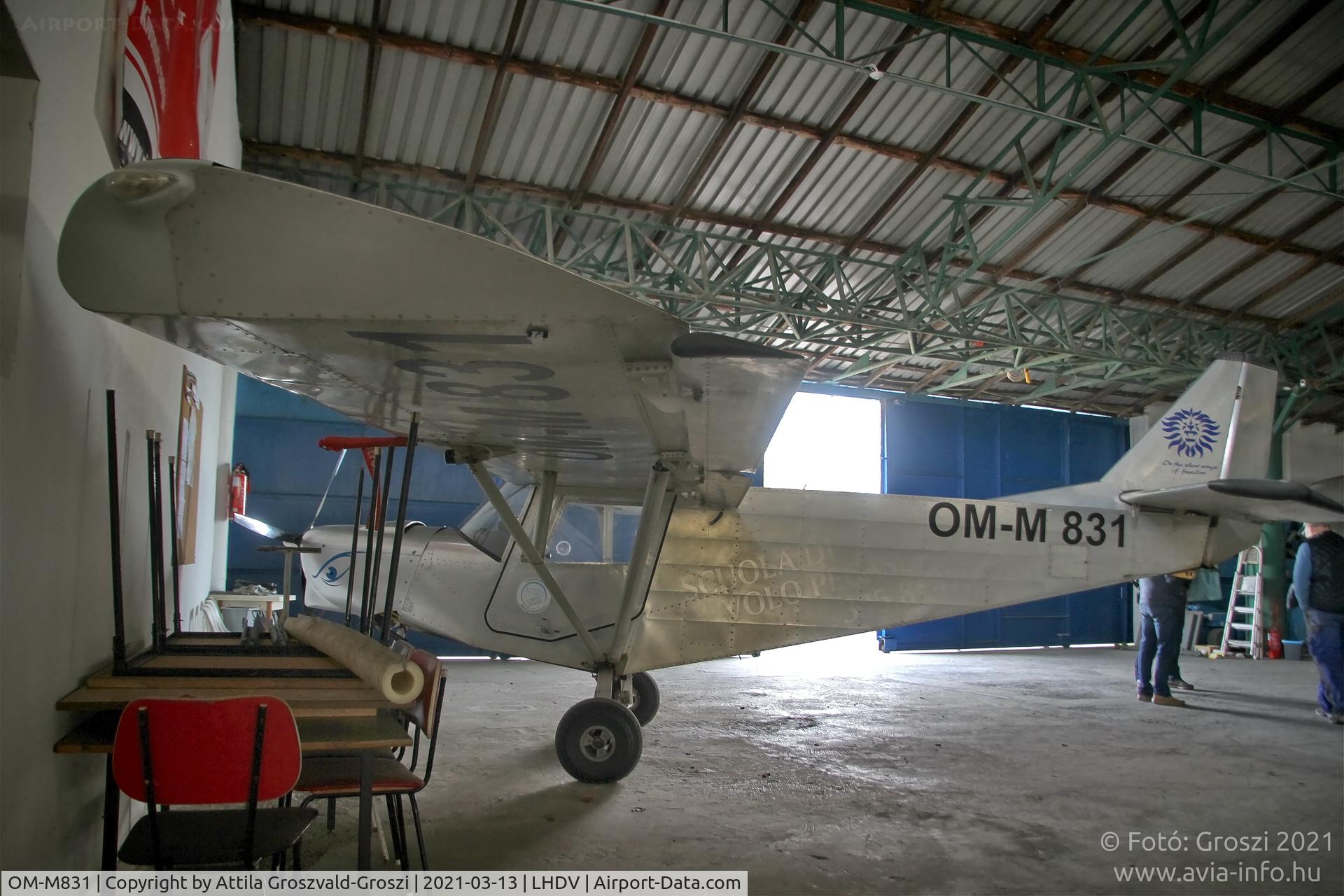 OM-M831, ICP MXP-740 Savannah C/N 02-04-51-145, LHDV - Dunaújváros-Kisapostag Airport, Hungary
