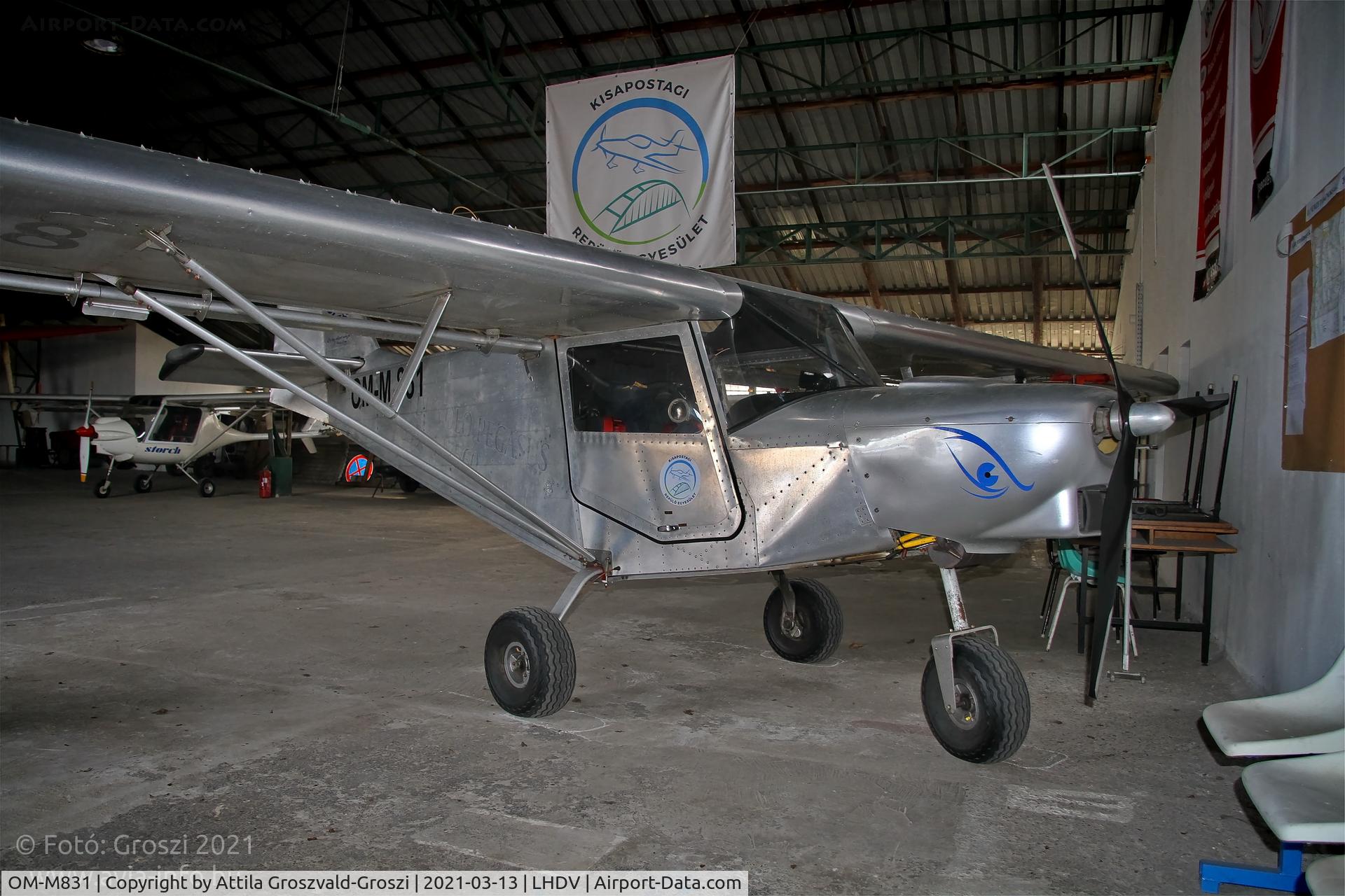 OM-M831, ICP MXP-740 Savannah C/N 02-04-51-145, LHDV - Dunaújváros-Kisapostag Airport, Hungary