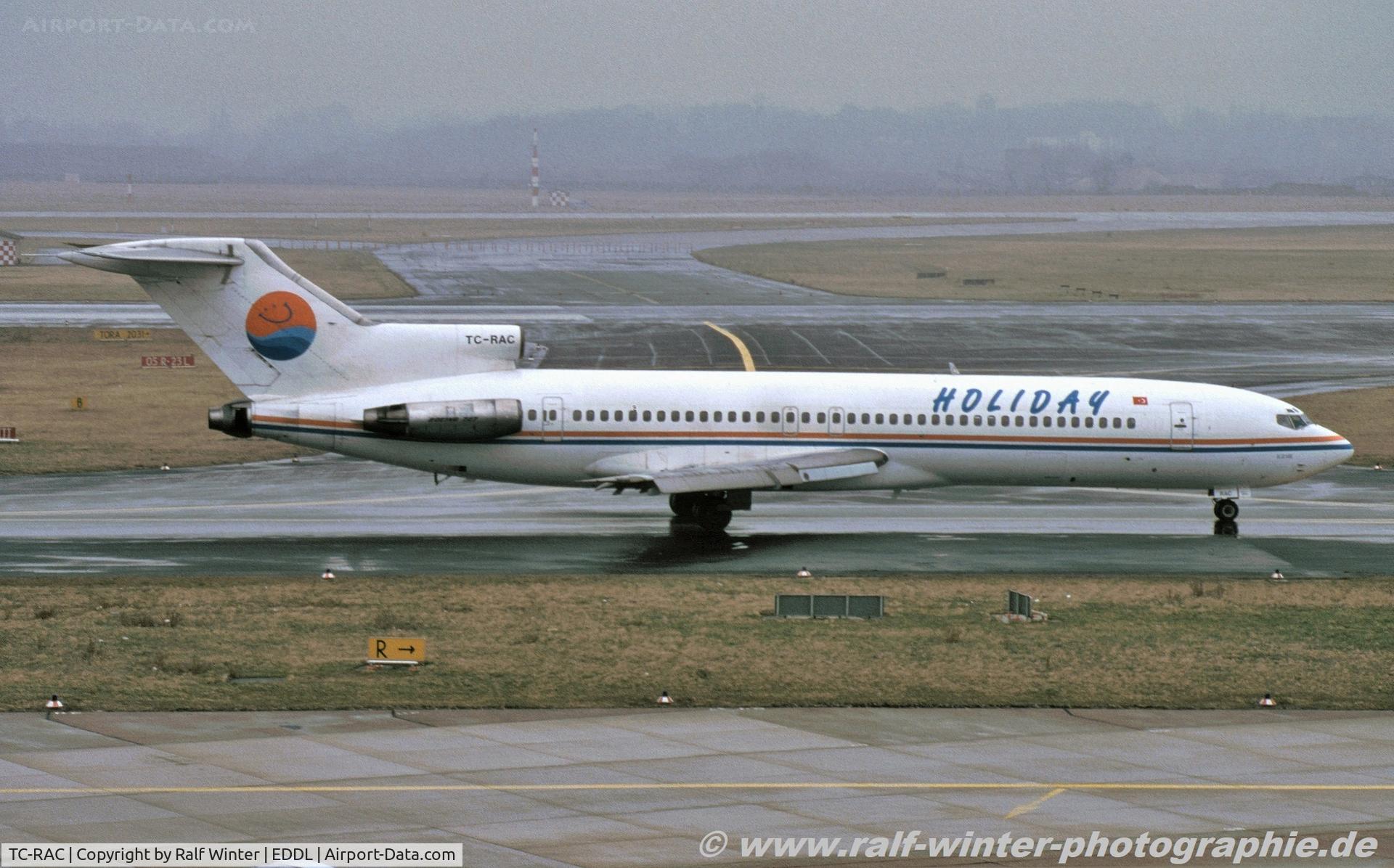 TC-RAC, 1974 Boeing 727-230 C/N 20792, Boeing 727-230 - HW HLD Holiday Air - 20792 - TC-RAC - 1994 - DUS