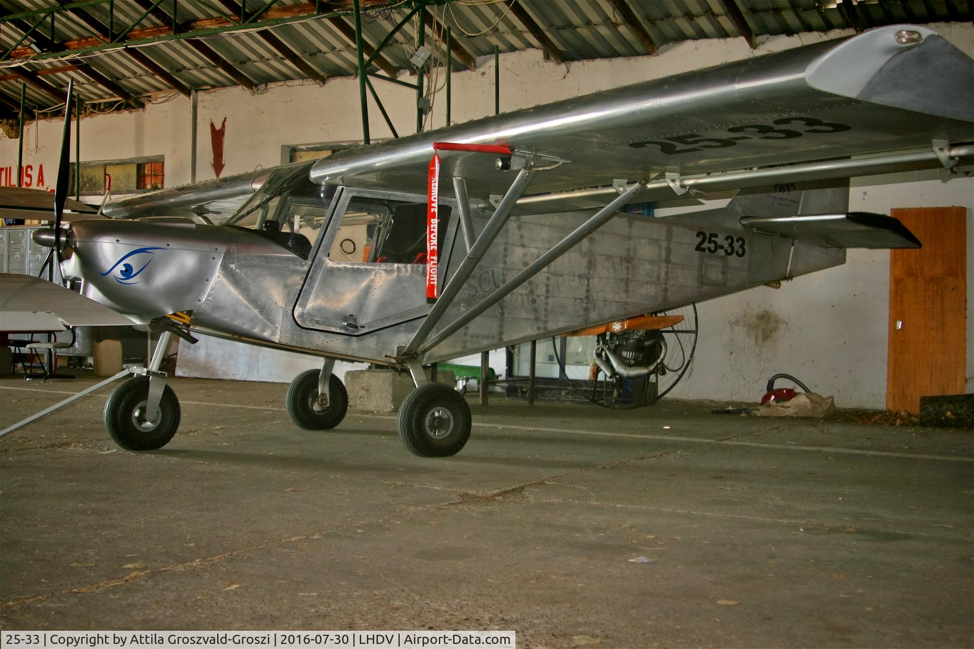 25-33, ICP MXP-740 Savannah C/N 02-04-51-145, LHDV - Dunaújváros-Kisapostag Airport, Hungary