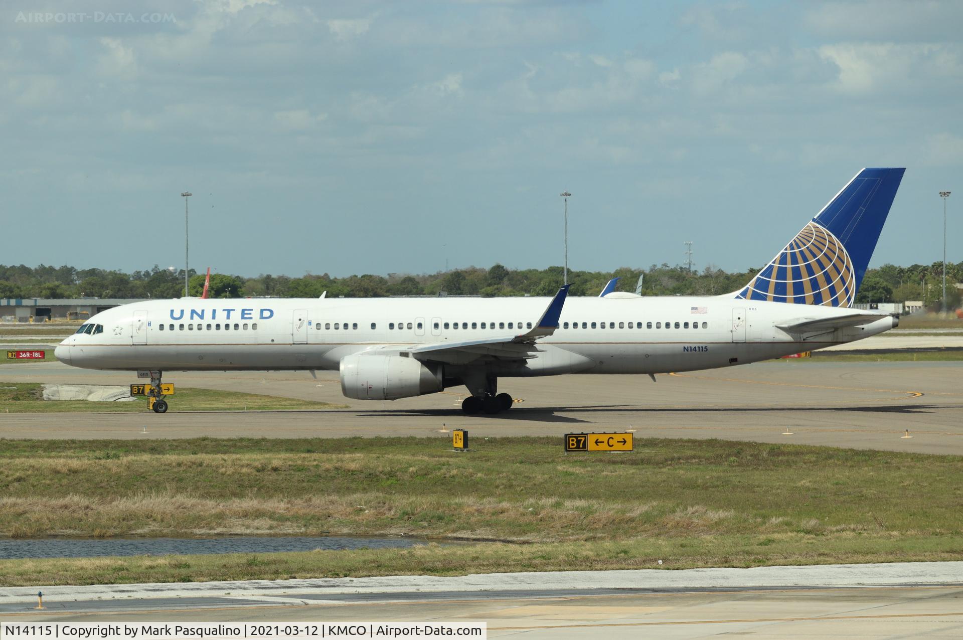 N14115, 1995 Boeing 757-224 C/N 27557, Boeing 757-224