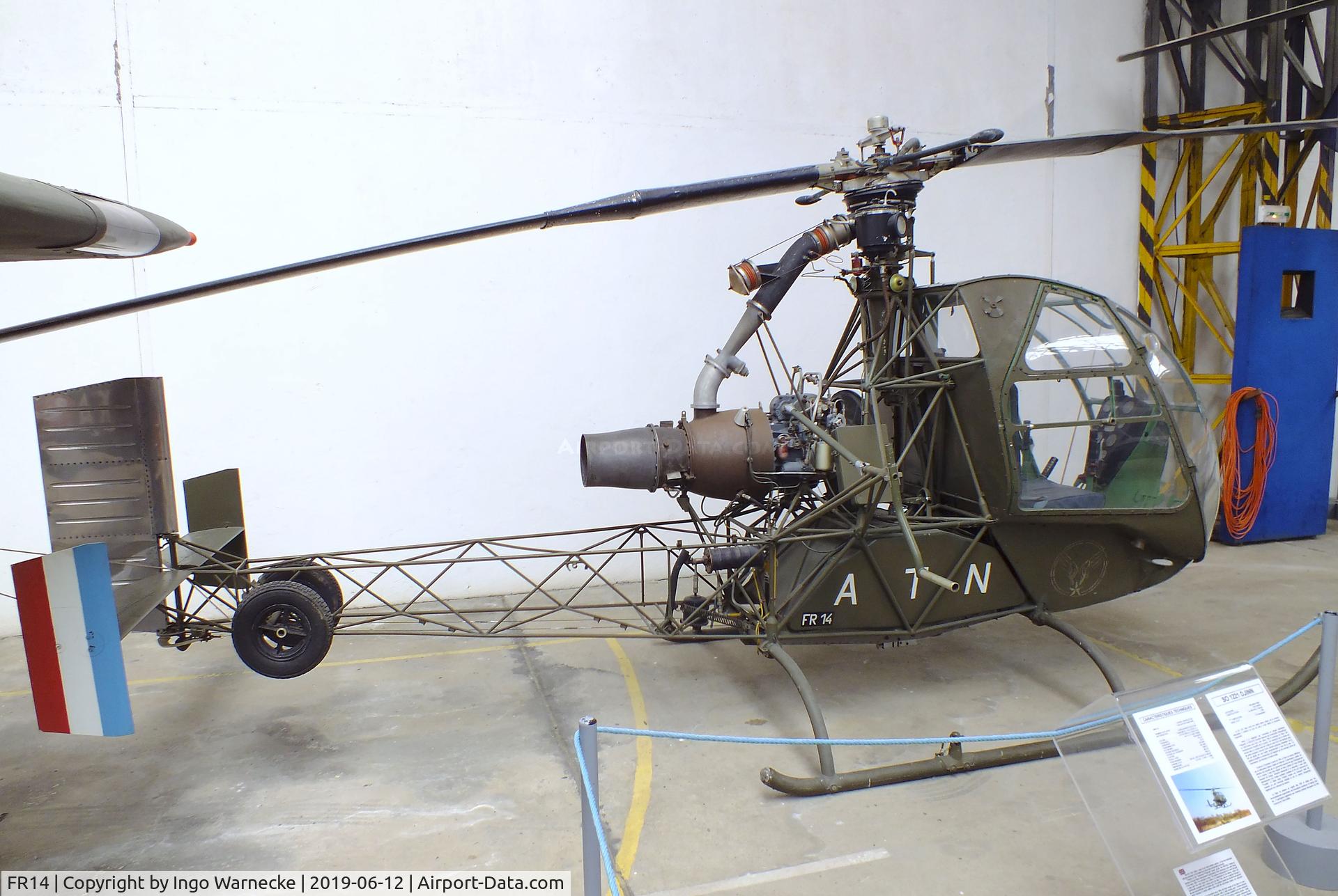 FR14, Sud-Ouest SO.1221S Djinn C/N 12/FR14, Sud-Ouest SO.1221S Djinn at the Musee de l'ALAT et de l'Helicoptere, Dax