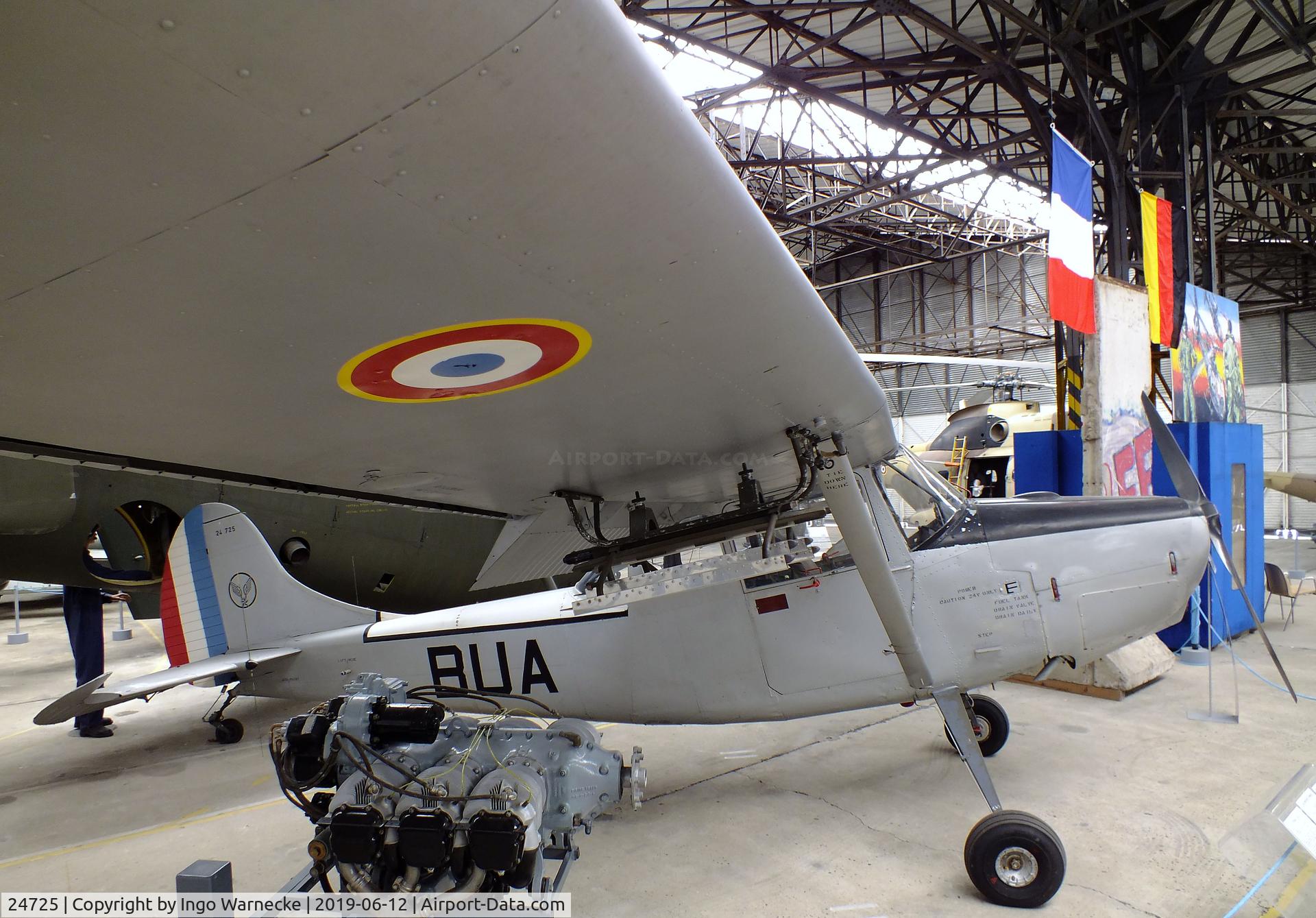 24725, Cessna L-19E Bird Dog C/N 24725, Cessna L-19E (O-1E) Bird Dog at the Musee de l'ALAT et de l'Helicoptere, Dax