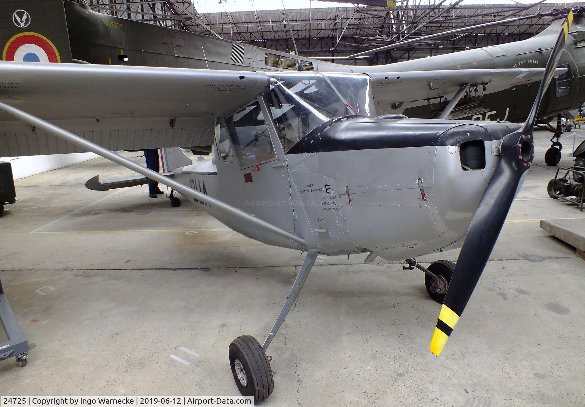 24725, Cessna L-19E Bird Dog C/N 24725, Cessna L-19E (O-1E) Bird Dog at the Musee de l'ALAT et de l'Helicoptere, Dax