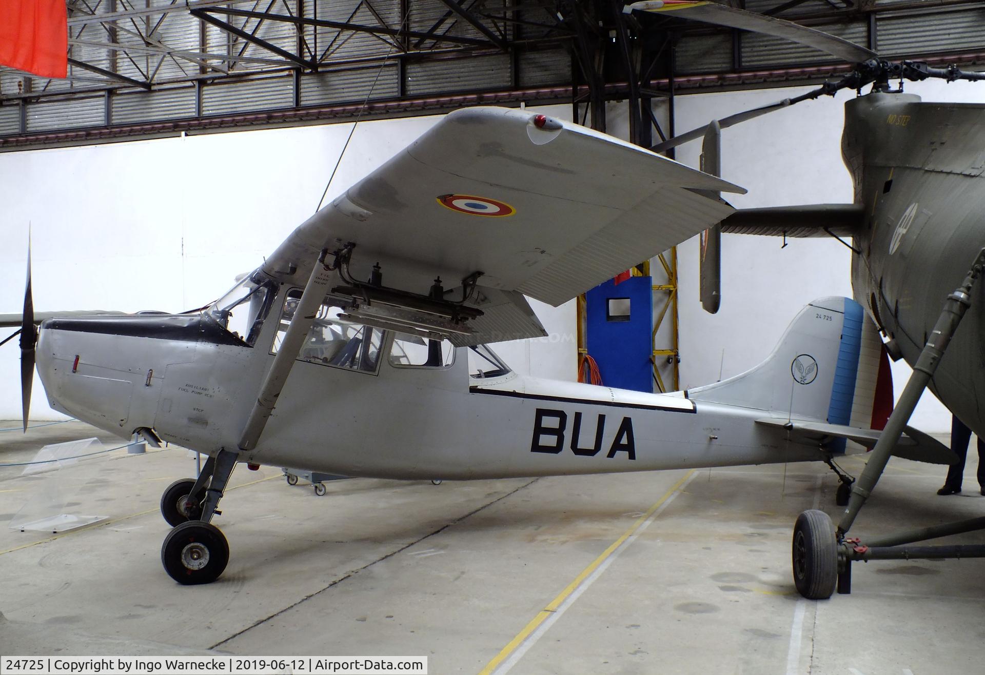 24725, Cessna L-19E Bird Dog C/N 24725, Cessna L-19E (O-1E) Bird Dog at the Musee de l'ALAT et de l'Helicoptere, Dax