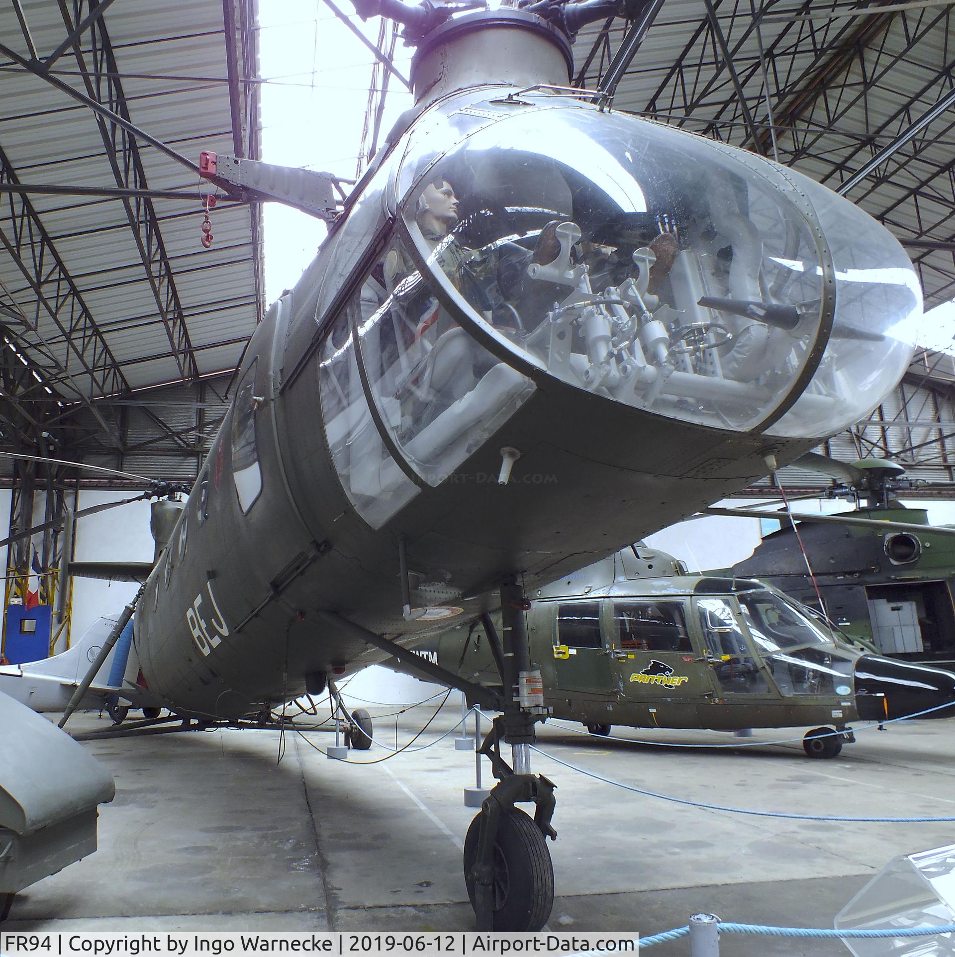 FR94, Piasecki H-21C Workhorse C/N FR94, Piasecki H-21C Workhorse/Shawnee at the Musee de l'ALAT et de l'Helicoptere, Dax