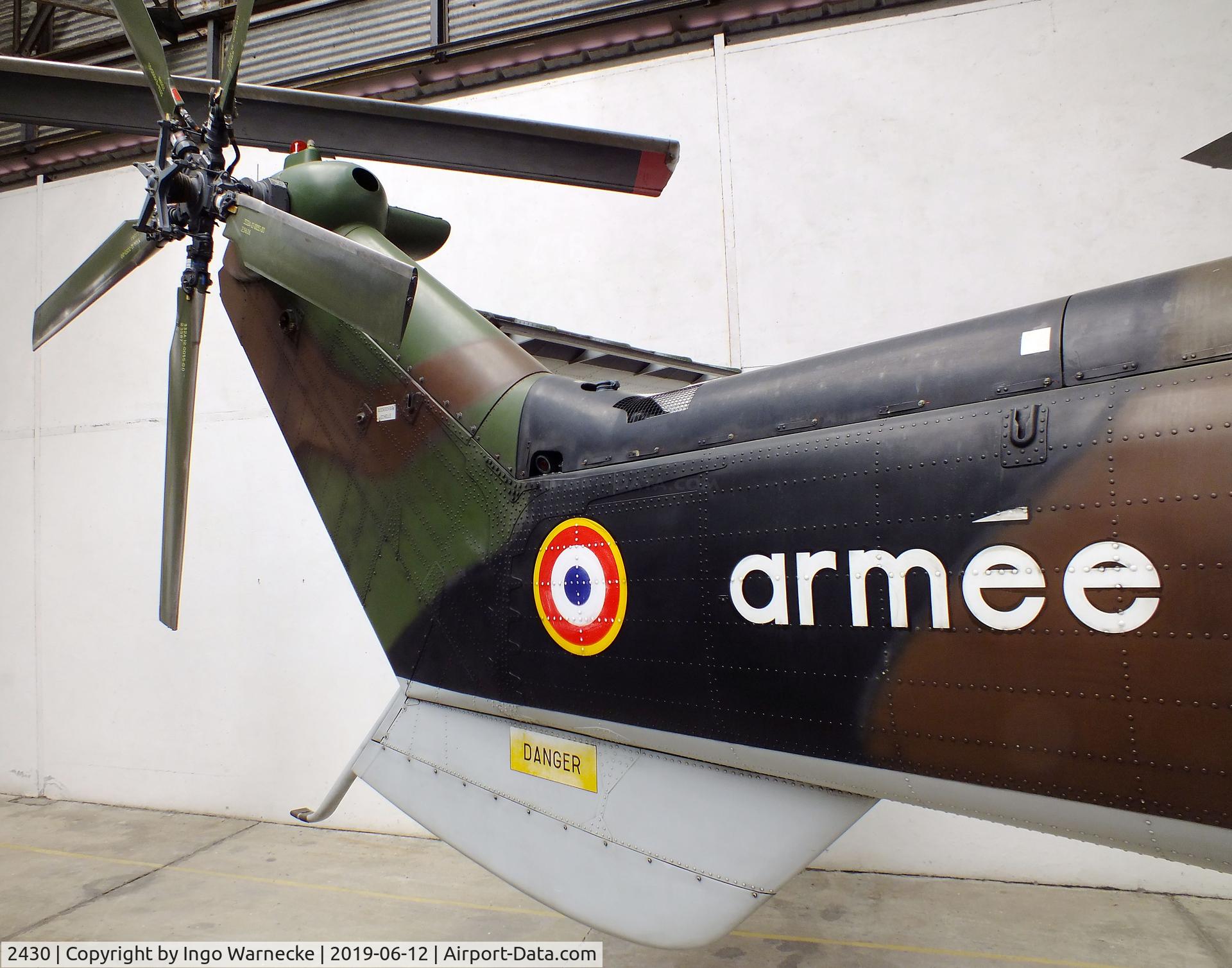2430, Aérospatiale AS-532UL Cougar Horizon C/N 2430, Aerospatiale AS.532UL Cougar Horizon at the Musee de l'ALAT et de l'Helicoptere, Dax