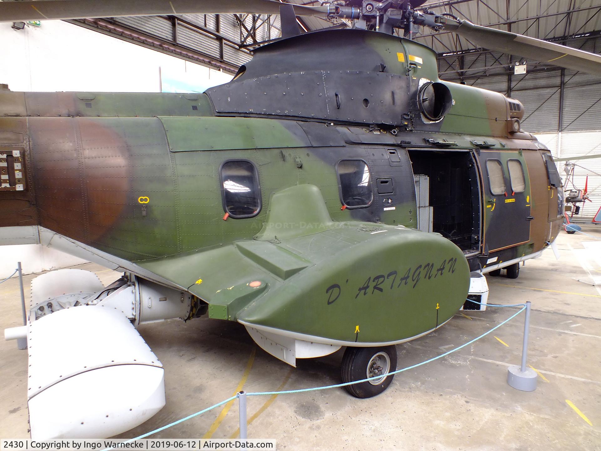 2430, Aérospatiale AS-532UL Cougar Horizon C/N 2430, Aerospatiale AS.532UL Cougar Horizon at the Musee de l'ALAT et de l'Helicoptere, Dax