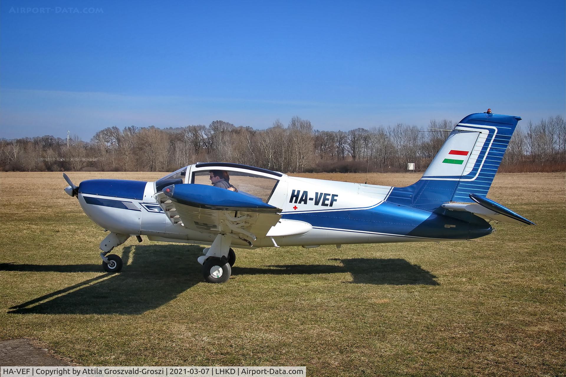 HA-VEF, 1977 Socata MS-893E Rallye Commodore 180GT C/N 12865, LHKD - Kecskéd Airport, Hungary
