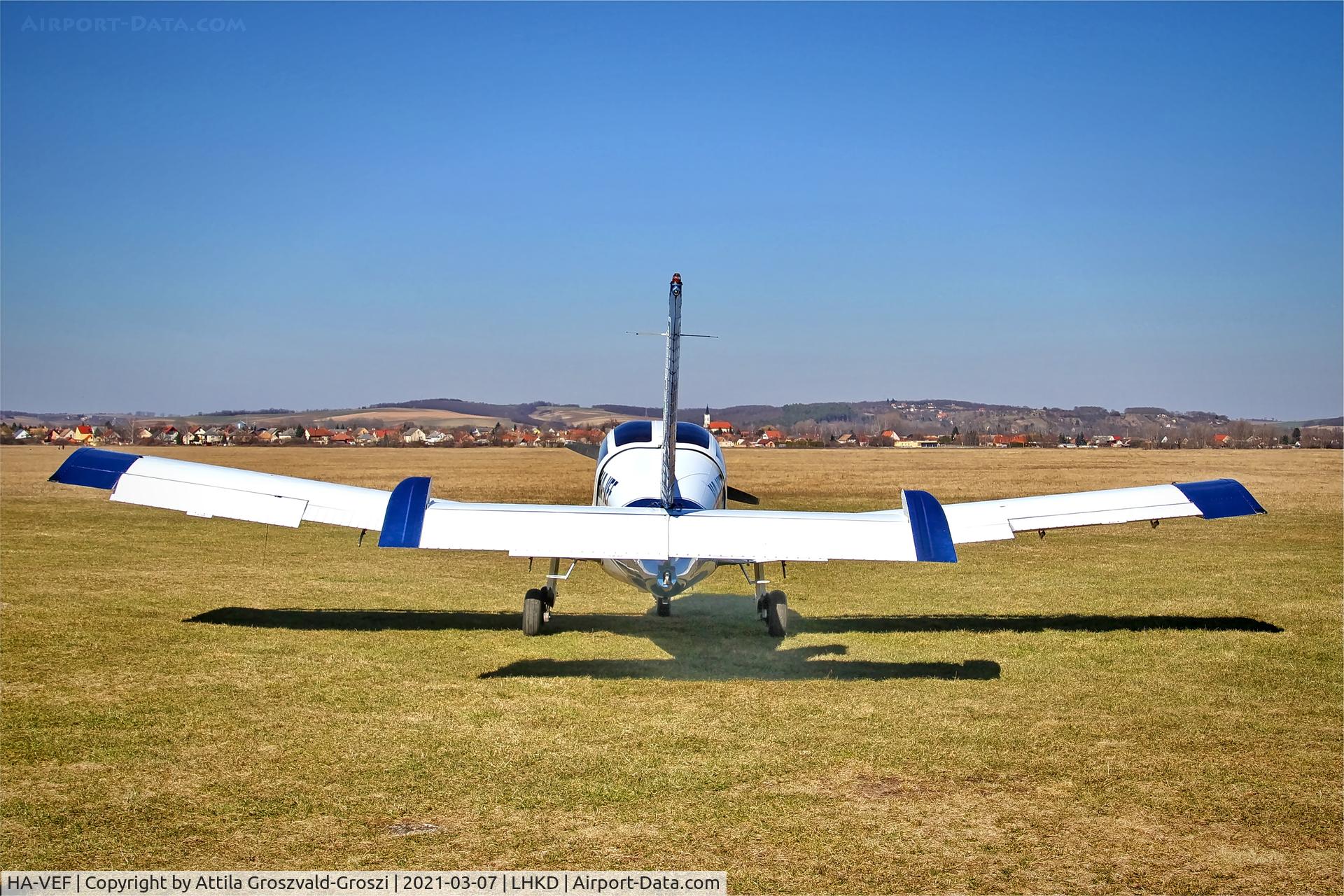 HA-VEF, 1977 Socata MS-893E Rallye Commodore 180GT C/N 12865, LHKD - Kecskéd Airport, Hungary