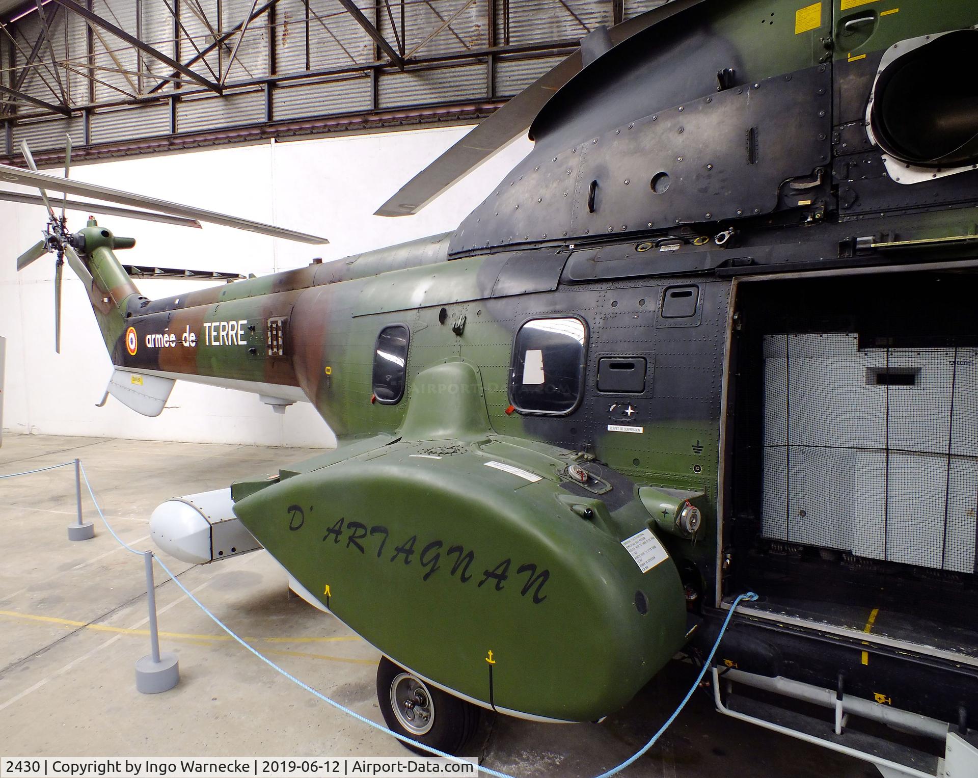 2430, Aérospatiale AS-532UL Cougar Horizon C/N 2430, Aerospatiale AS.532UL Cougar Horizon at the Musee de l'ALAT et de l'Helicoptere, Dax