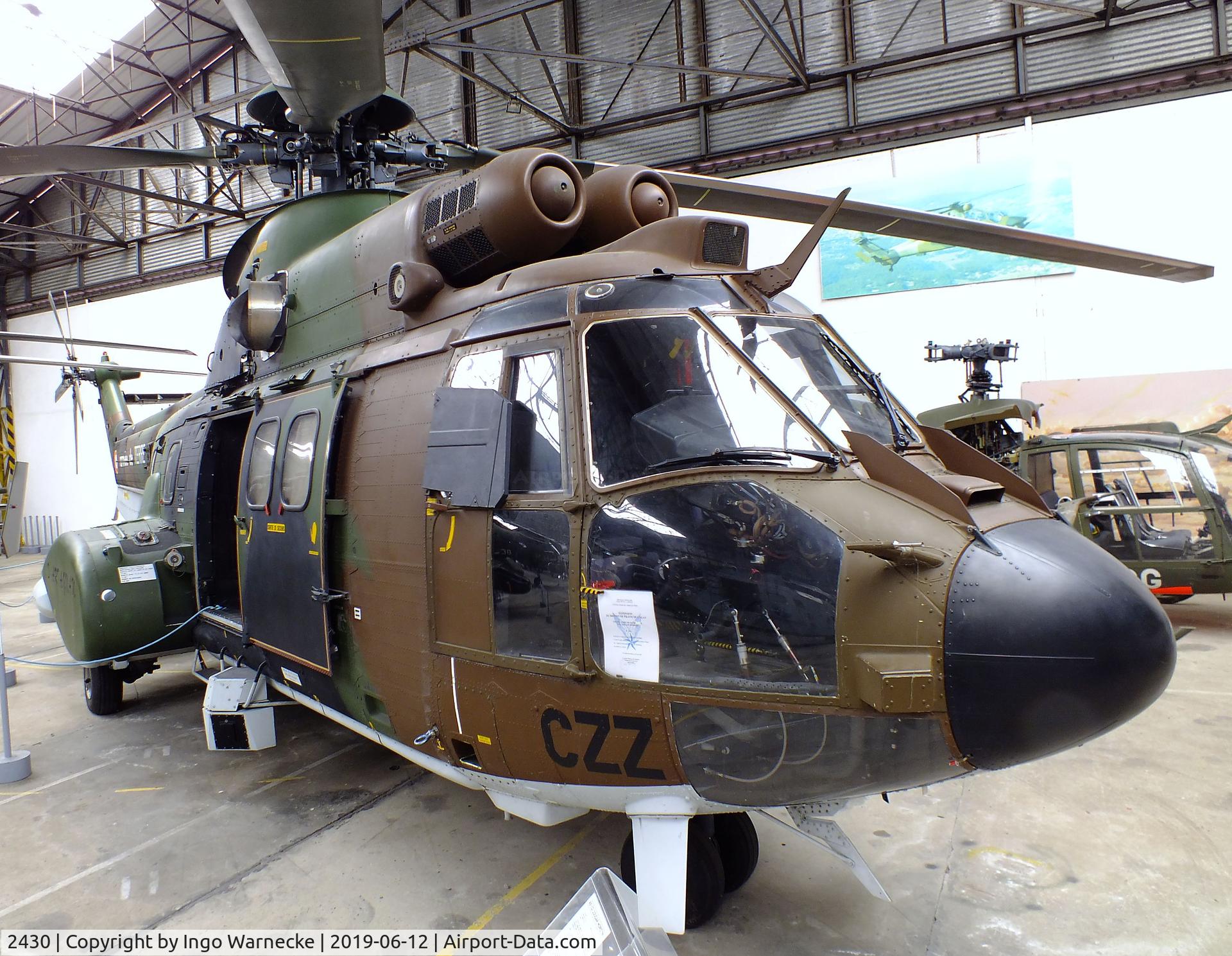 2430, Aérospatiale AS-532UL Cougar Horizon C/N 2430, Aerospatiale AS.532UL Cougar Horizon at the Musee de l'ALAT et de l'Helicoptere, Dax