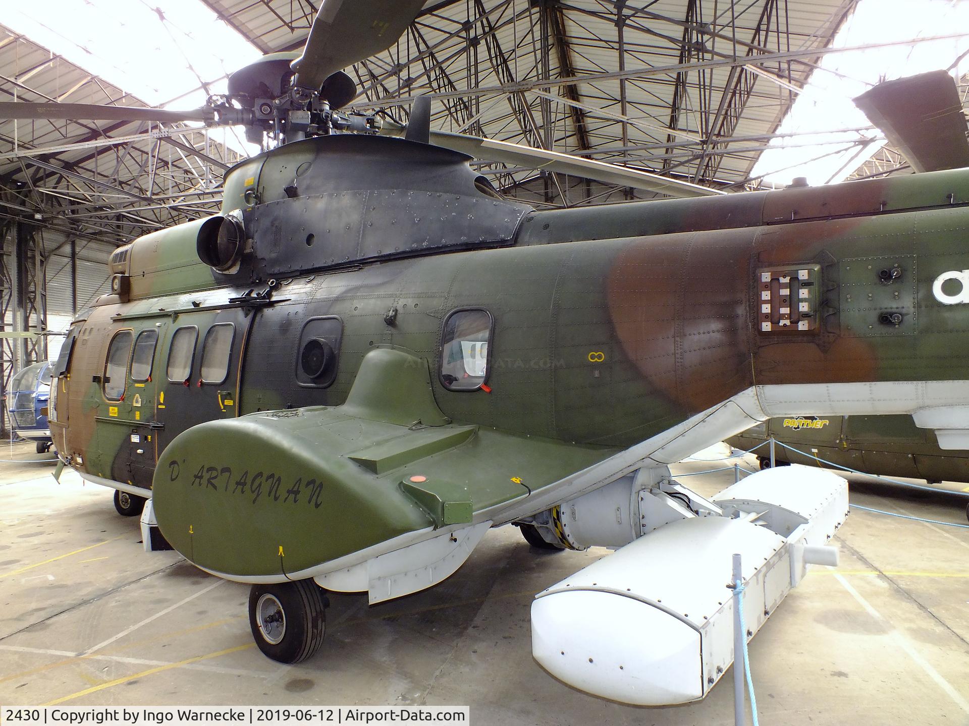 2430, Aérospatiale AS-532UL Cougar Horizon C/N 2430, Aerospatiale AS.532UL Cougar Horizon at the Musee de l'ALAT et de l'Helicoptere, Dax
