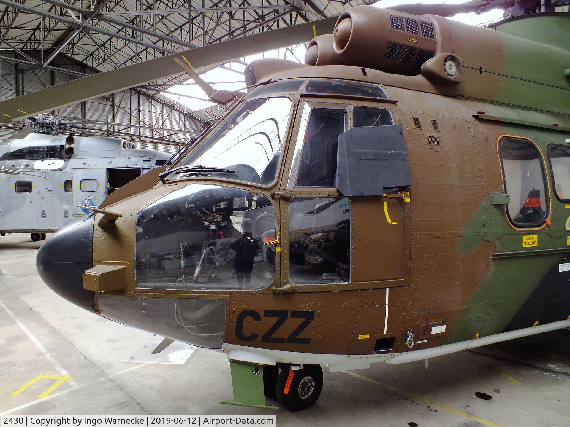 2430, Aérospatiale AS-532UL Cougar Horizon C/N 2430, Aerospatiale AS.532UL Cougar Horizon at the Musee de l'ALAT et de l'Helicoptere, Dax