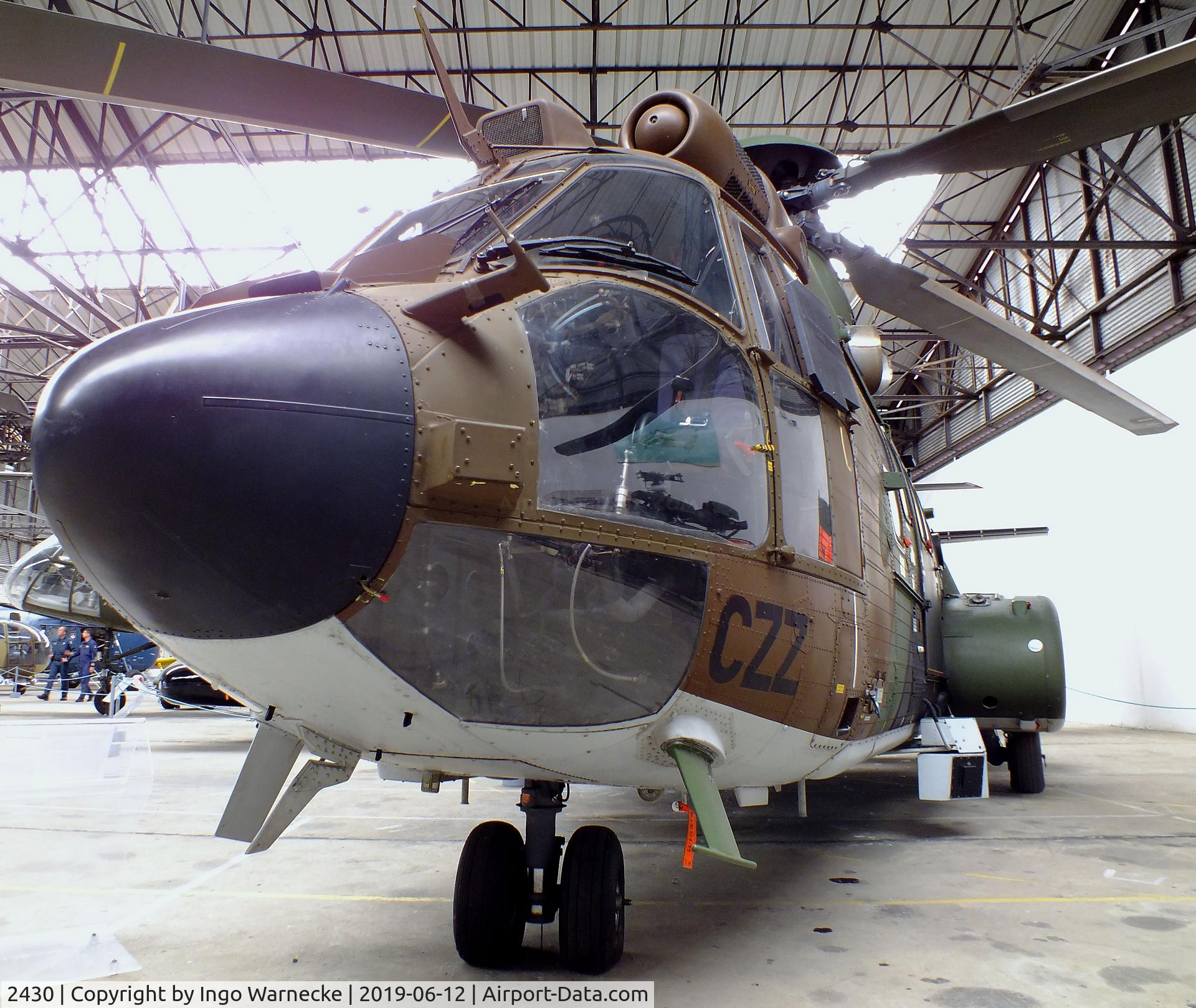 2430, Aérospatiale AS-532UL Cougar Horizon C/N 2430, Aerospatiale AS.532UL Cougar Horizon at the Musee de l'ALAT et de l'Helicoptere, Dax
