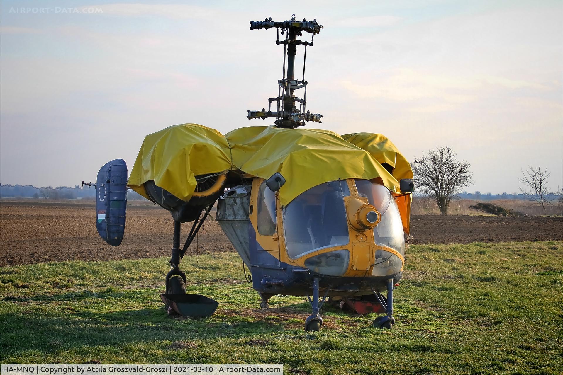 HA-MNQ, 1976 Kamov Ka-26 Hoodlum C/N 7605402, Pápa-Pálháza Agricultural take-off and landing place, Hungary