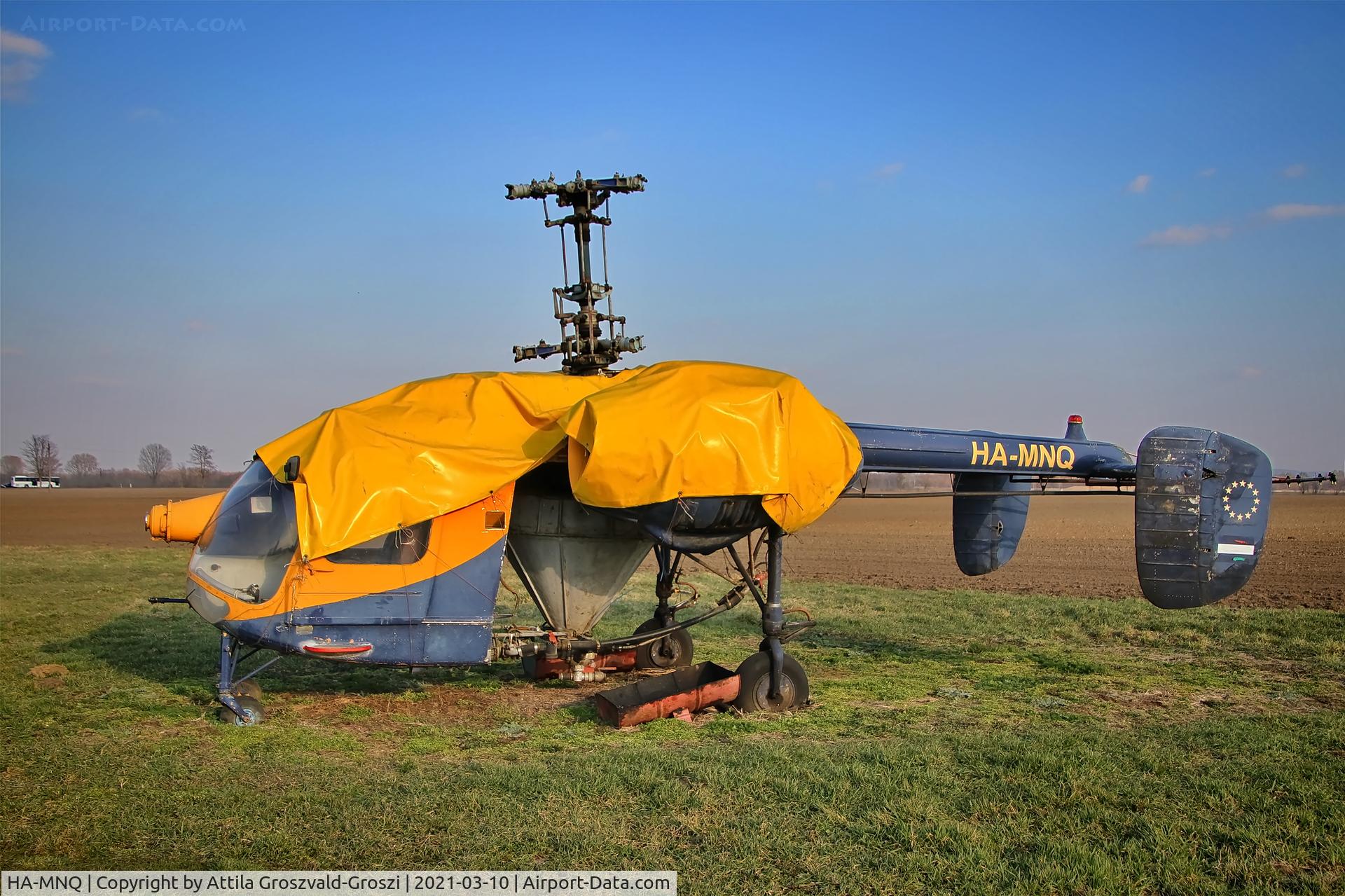 HA-MNQ, 1976 Kamov Ka-26 Hoodlum C/N 7605402, Pápa-Pálháza Agricultural take-off and landing place, Hungary
