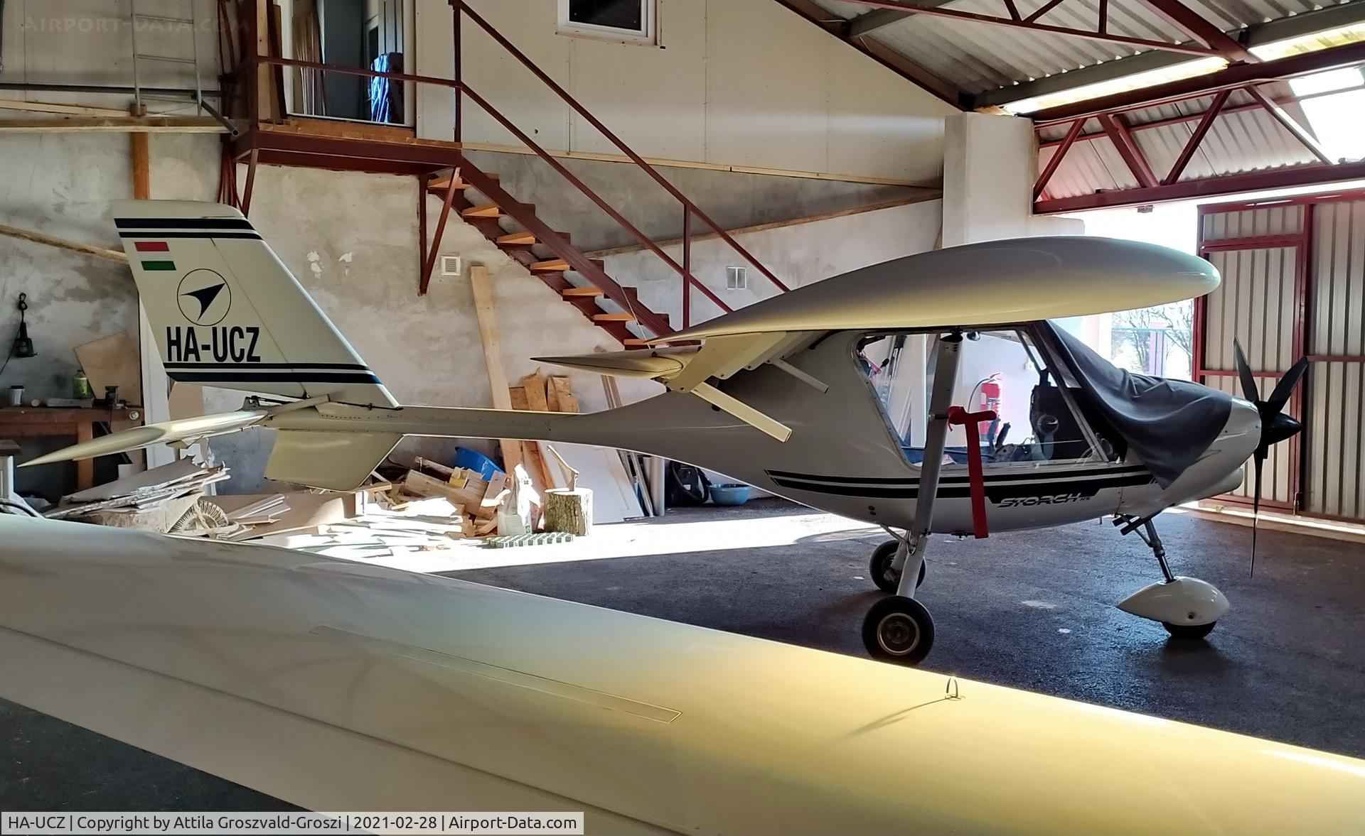 HA-UCZ, Fly Synthesis Storch C/N 350A406, Tótvázsony Airport - Kövesgyürpuszta, Hungary