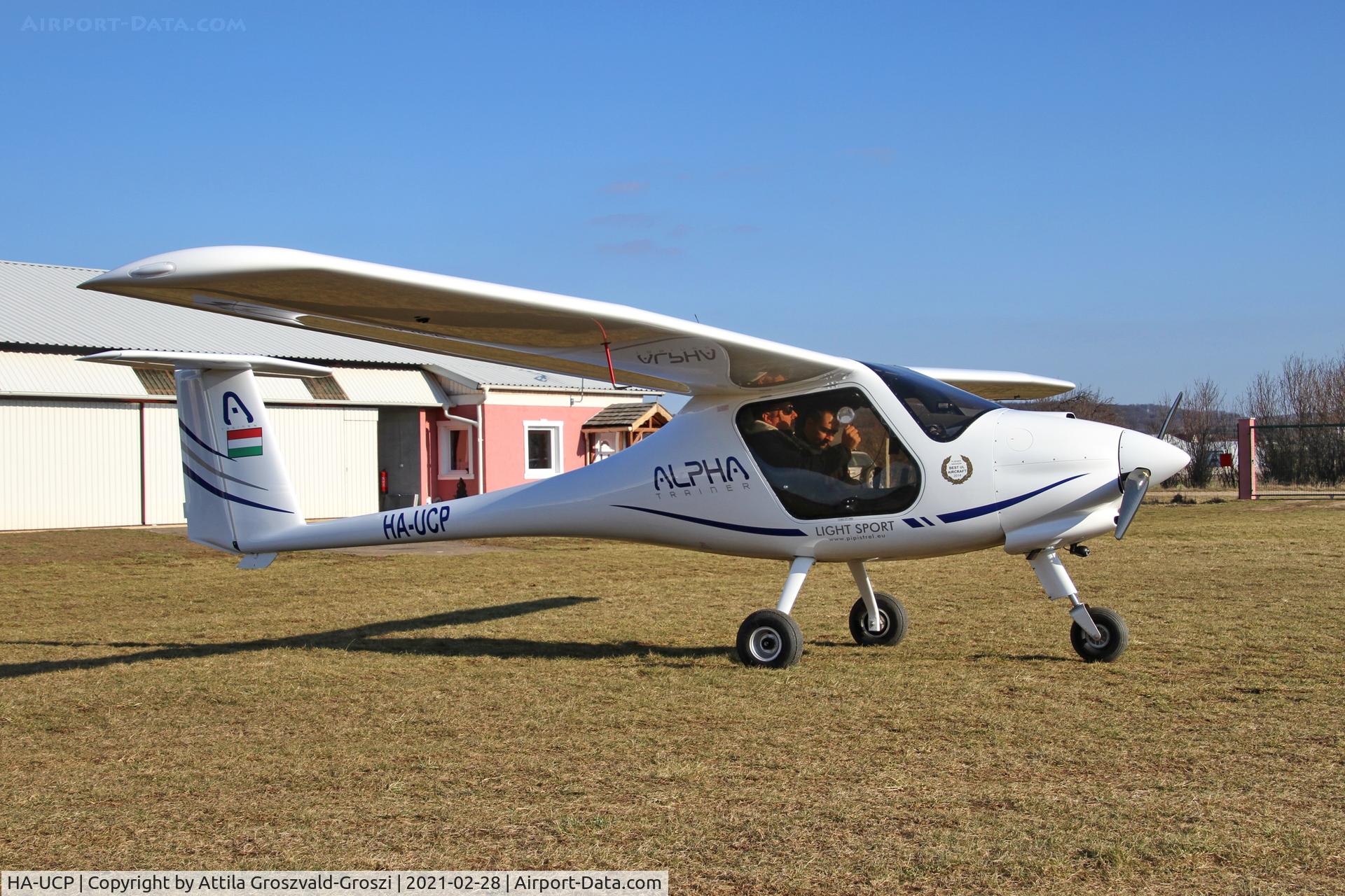 HA-UCP, 2015 Pipistrel Alpha Trainer C/N 728 AT 912, Tótvázsony Airport - Kövesgyürpuszta, Hungary