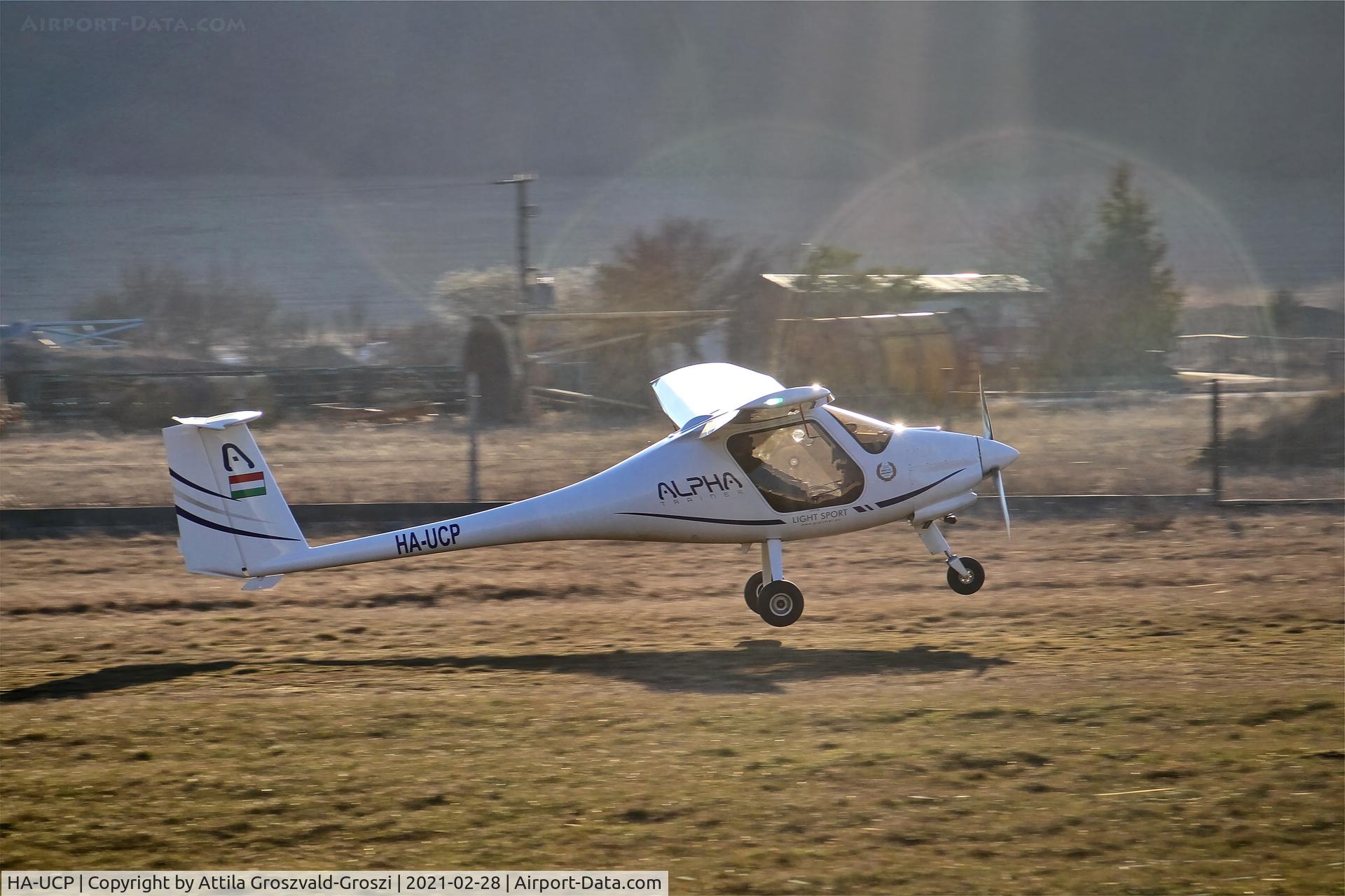 HA-UCP, 2015 Pipistrel Alpha Trainer C/N 728 AT 912, Tótvázsony Airport - Kövesgyürpuszta, Hungary