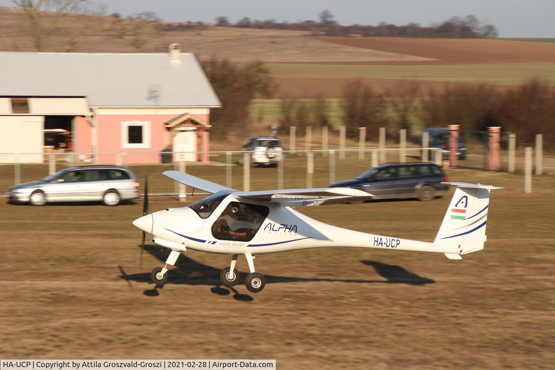 HA-UCP, 2015 Pipistrel Alpha Trainer C/N 728 AT 912, Tótvázsony Airport - Kövesgyürpuszta, Hungary
