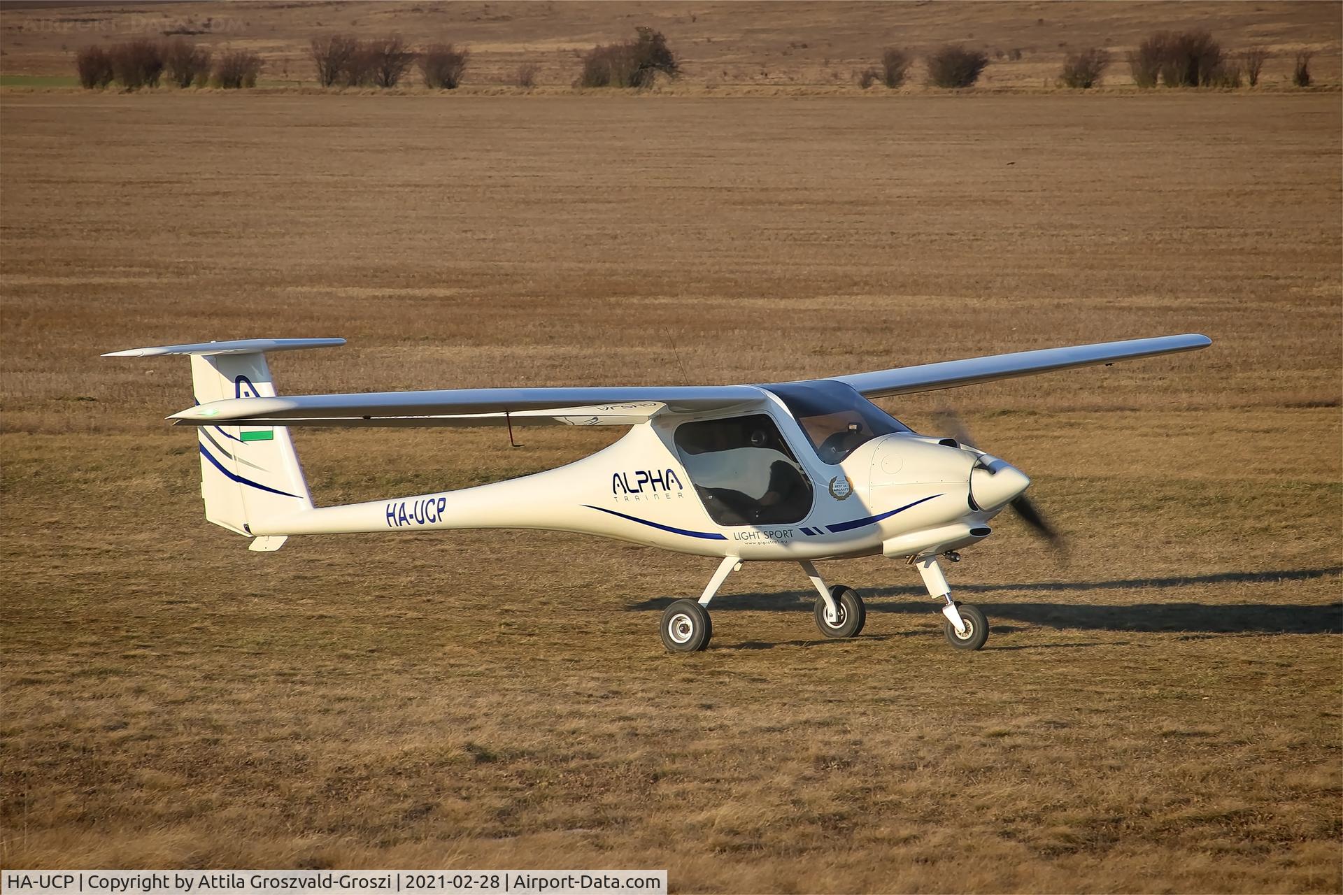HA-UCP, 2015 Pipistrel Alpha Trainer C/N 728 AT 912, Tótvázsony Airport - Kövesgyürpuszta, Hungary