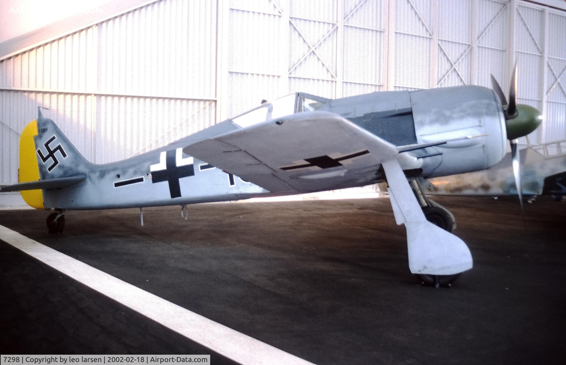 7298, 1945 SNCAC NC.900 (FW-190A-8) C/N 62, Musee de l air Paris 18.2.2002.French assembly of German FW-190A-5,A-6,and A-8 parts at Cravant apx 70 pieces.No success