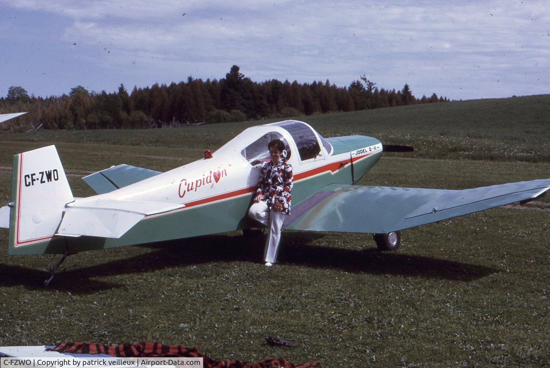C-FZWO, 1971 Jodel D-11 C/N 1176-6-12c, cf-zwo cupidon