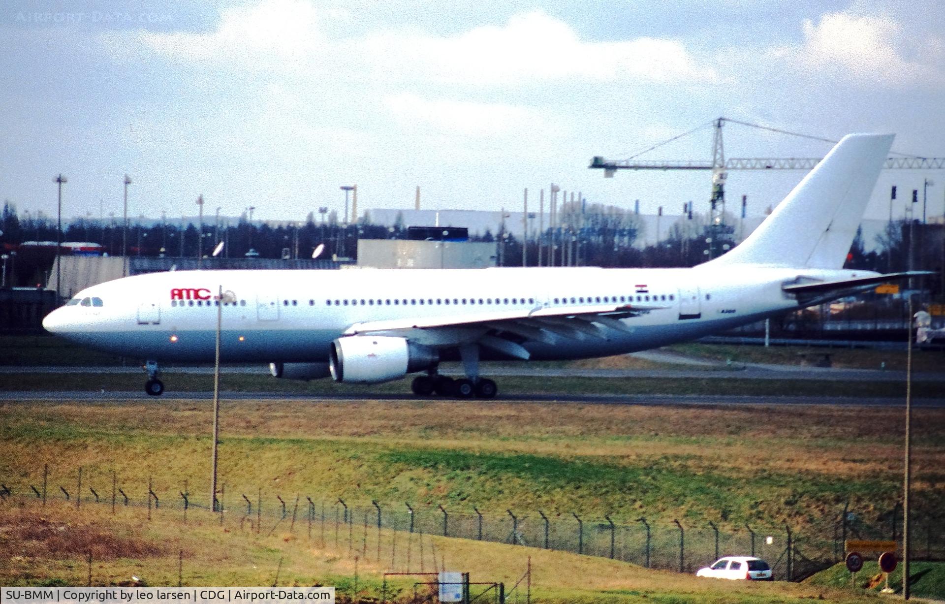 SU-BMM, 1982 Airbus A300B4-203 C/N 175, Paris Charles de Gaulle 21.2.2002