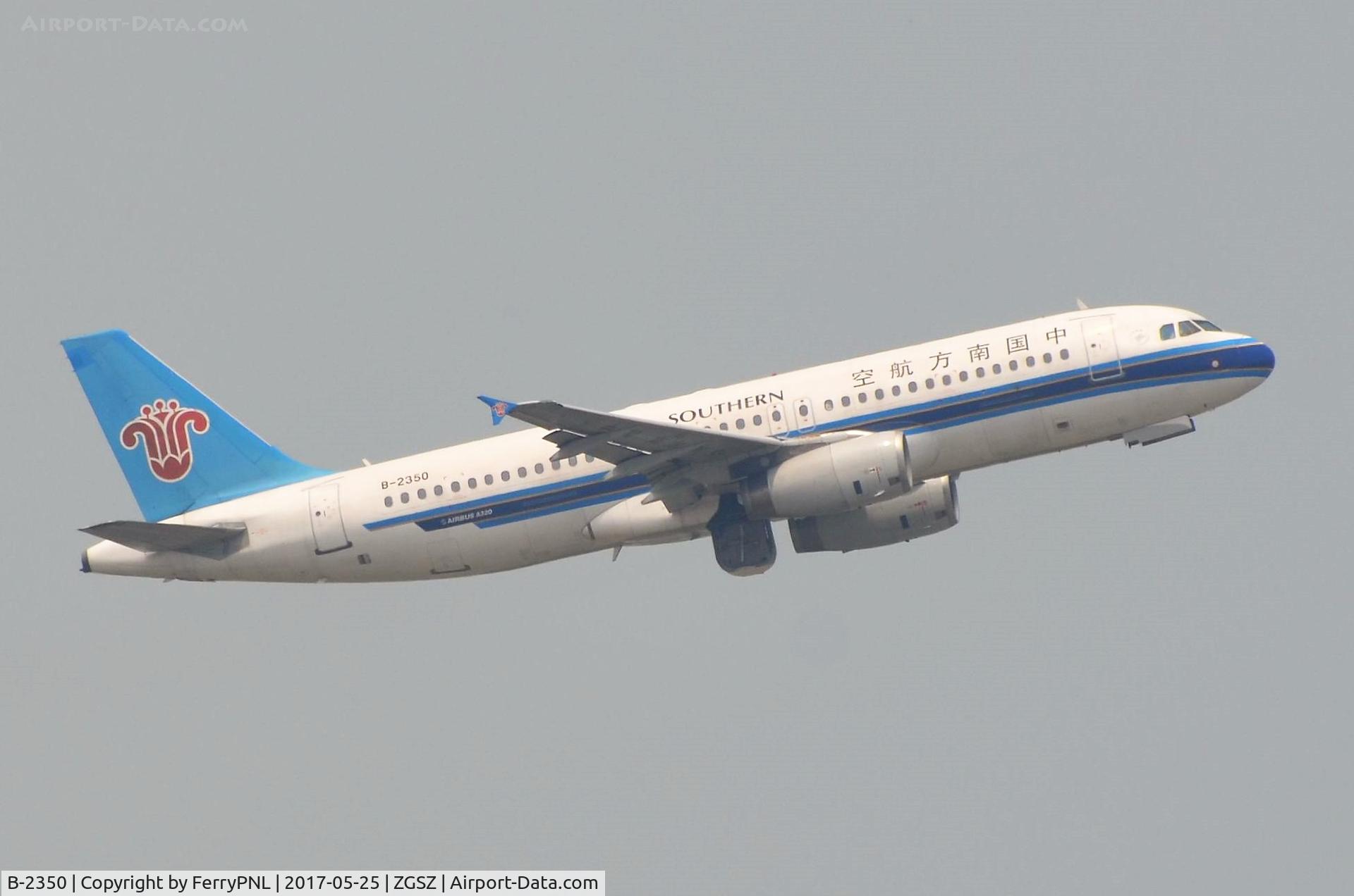 B-2350, 1997 Airbus A320-214 C/N 0712, China Southern A320