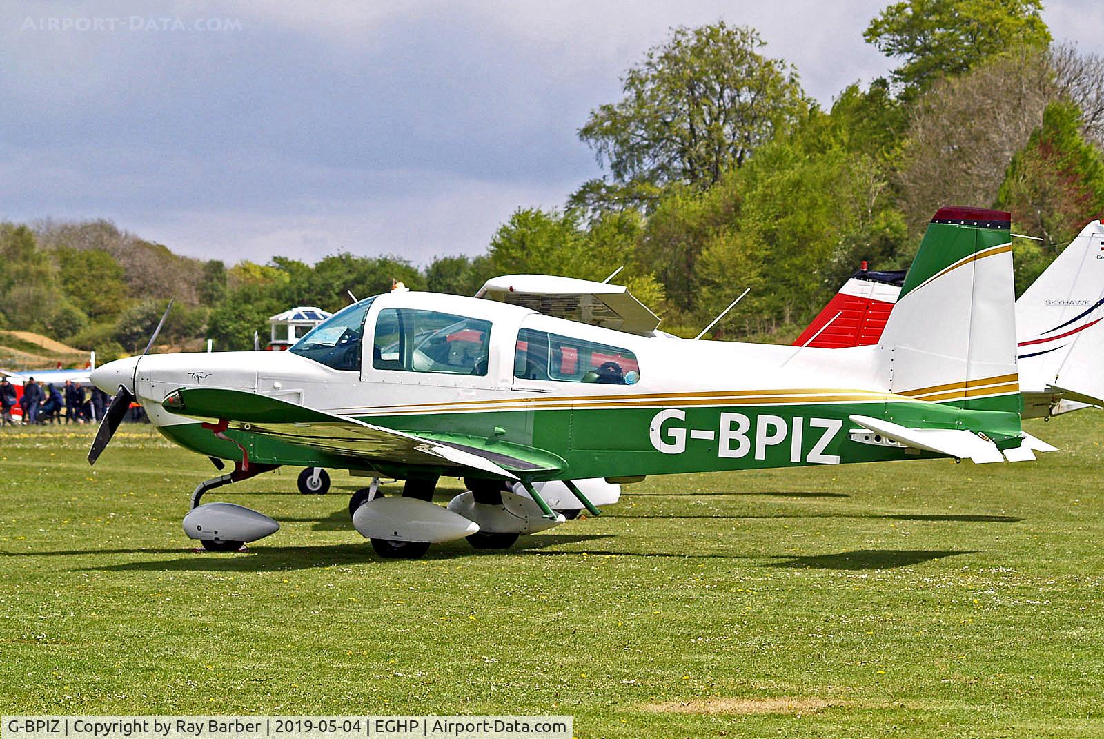 G-BPIZ, 1979 Gulfstream American AA-5B Tiger C/N AA5B-1154, G-BPIZ   Grumman American AA-5B Tiger [AA5B-1154] Popham~G 04/05/2019