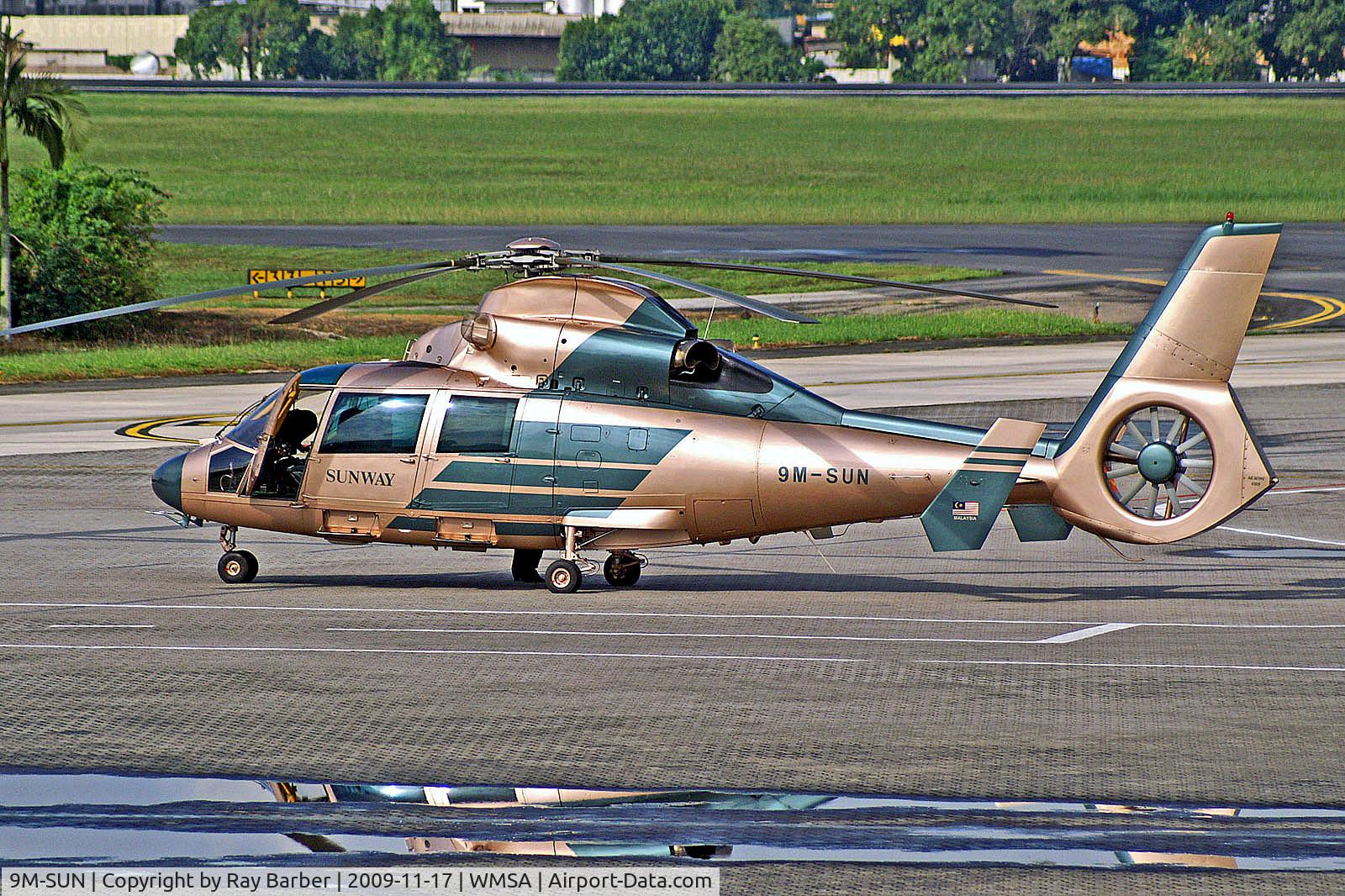 9M-SUN, Eurocopter AS-365N-2 C/N 6509, 9M-SUN   Eurocopter AS.365N2 Dauphin [6509] (Sunway) Kuala Lumpur-Sultan Abdul Aziz Shah Int'l~9M 17/11/2009