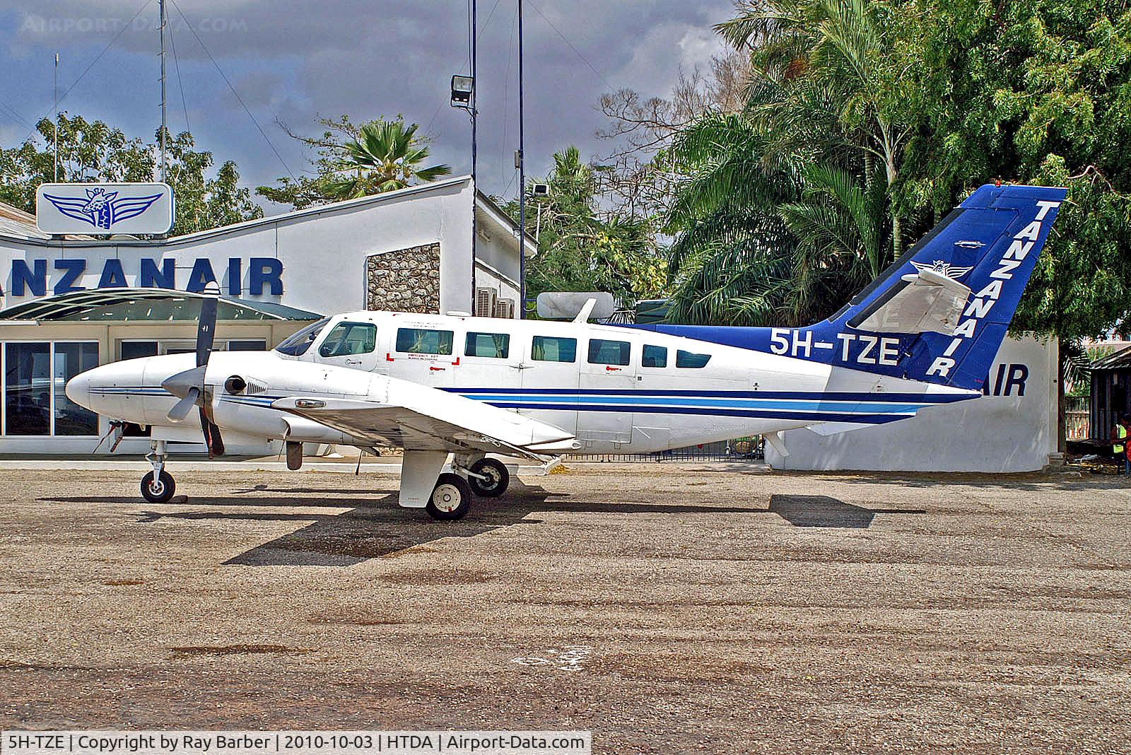 5H-TZE, 1990 Reims F406 Caravan II C/N F406-0046, 5H-TZE   R/Cessna F406 Caravan II [0046] (Tanzanair) Dar Es Salaam~5H 03/10/2010