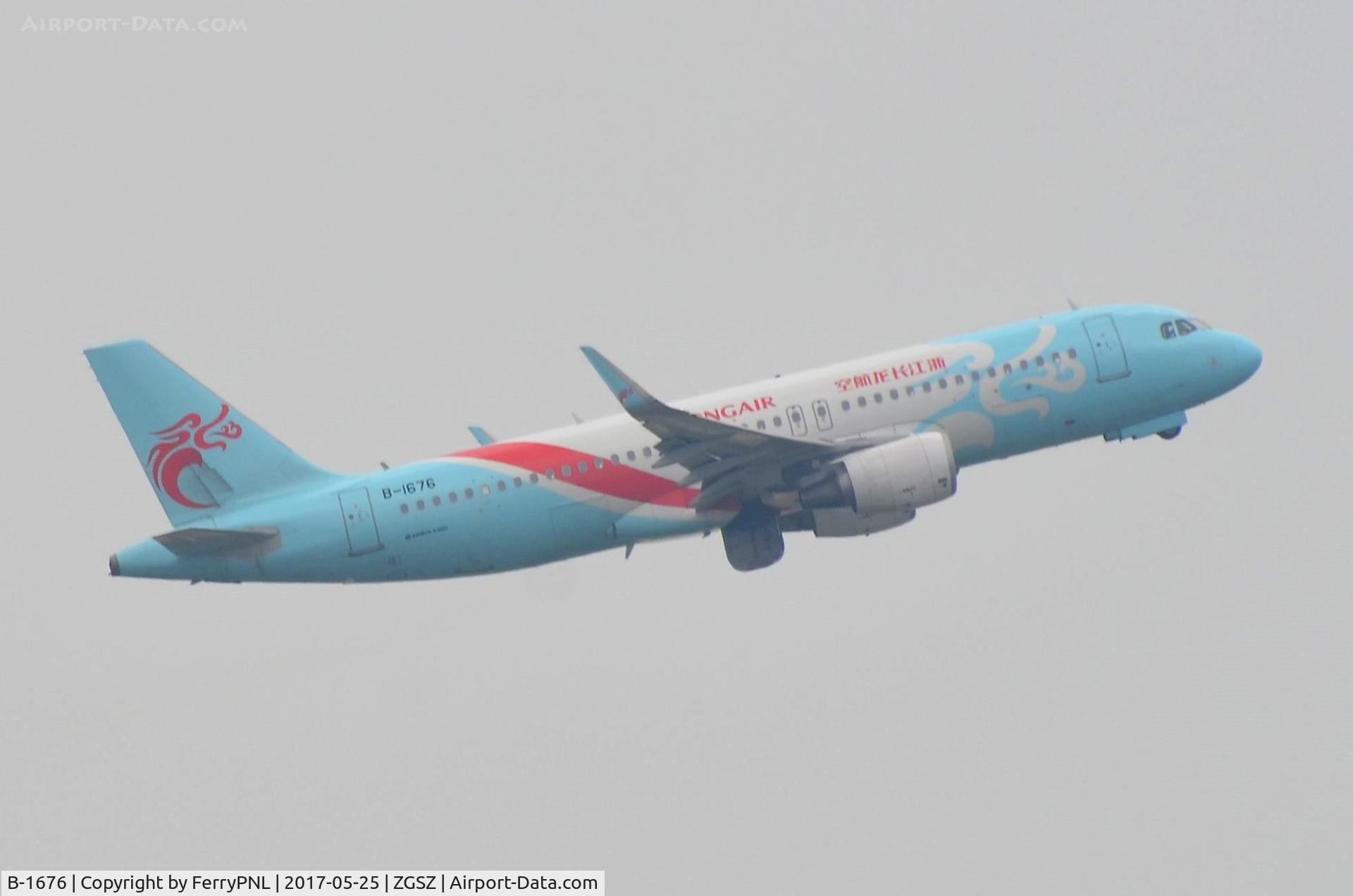 B-1676, 2015 Airbus A320-214 C/N 6679, Loongair A320