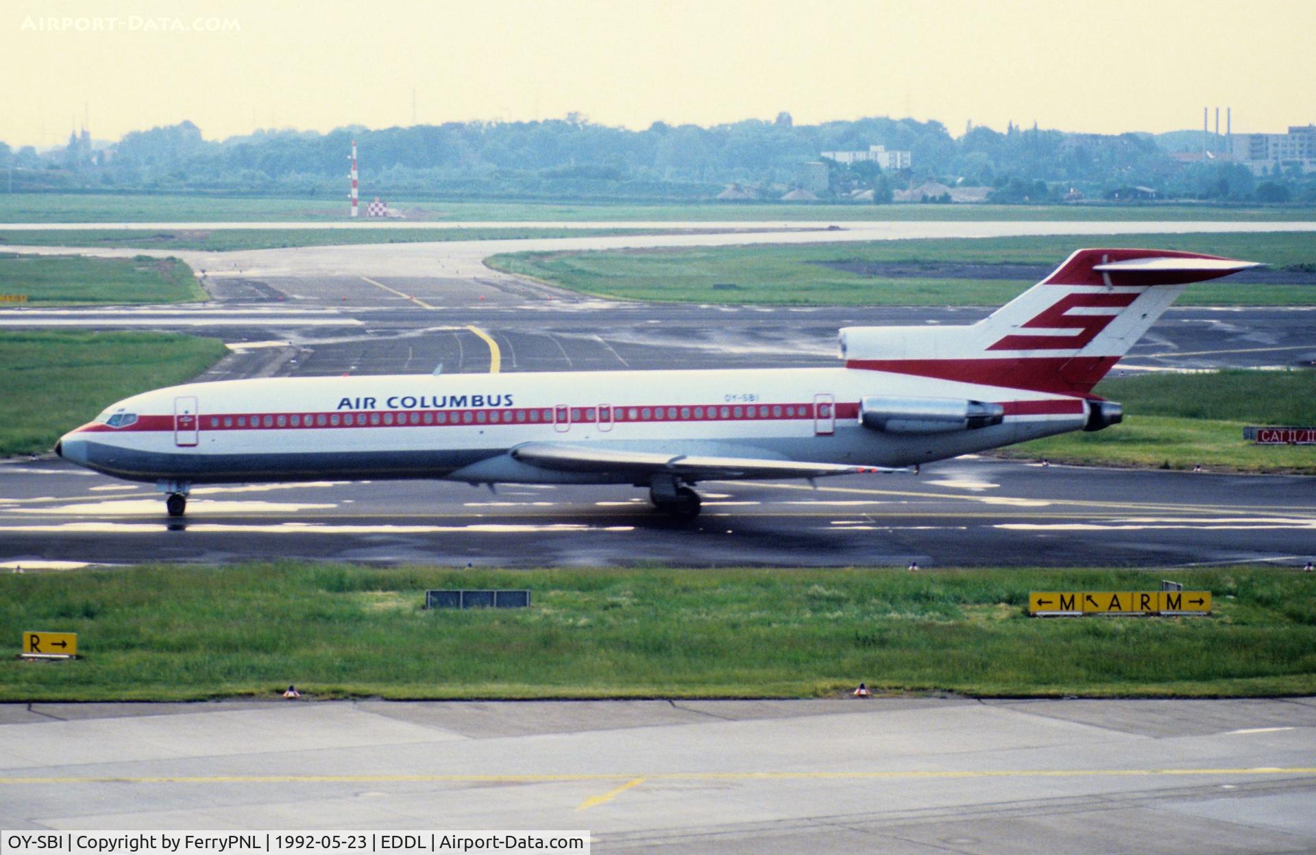 OY-SBI, 1983 Boeing 727-270 C/N 23052, Air Columbus B727
