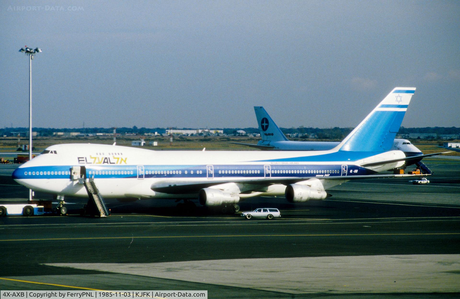 4X-AXB, 1971 Boeing 747-258B C/N 20274, ELAL B742 in JFK