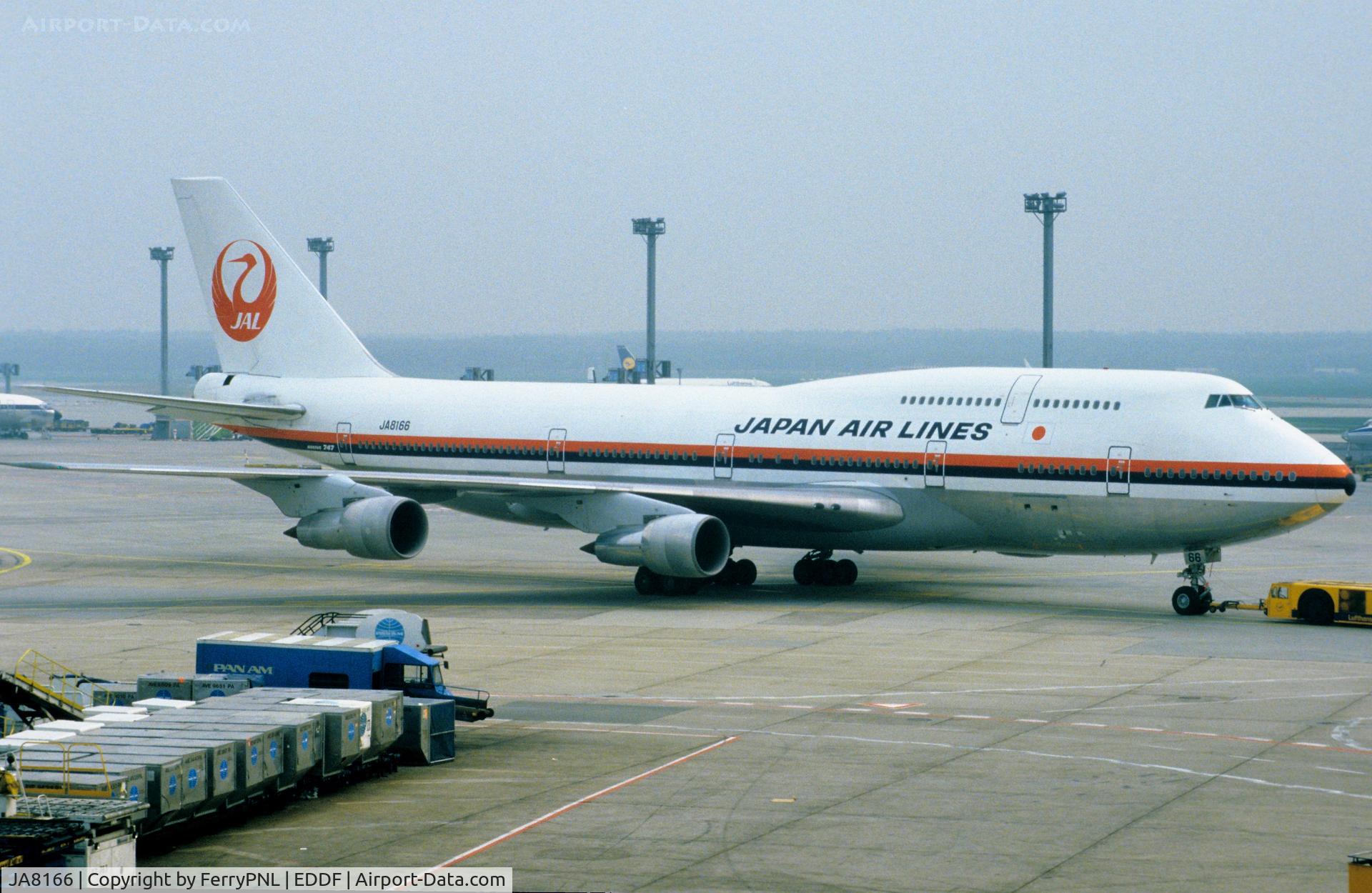 JA8166, 1985 Boeing 747-346 C/N 23151, Japan Air Lines B743 in FRA