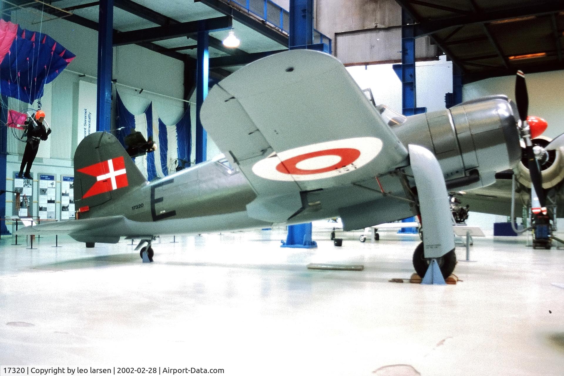 17320, Saab B17C C/N 17320, Helsingør tekniske museum 28.2.2002