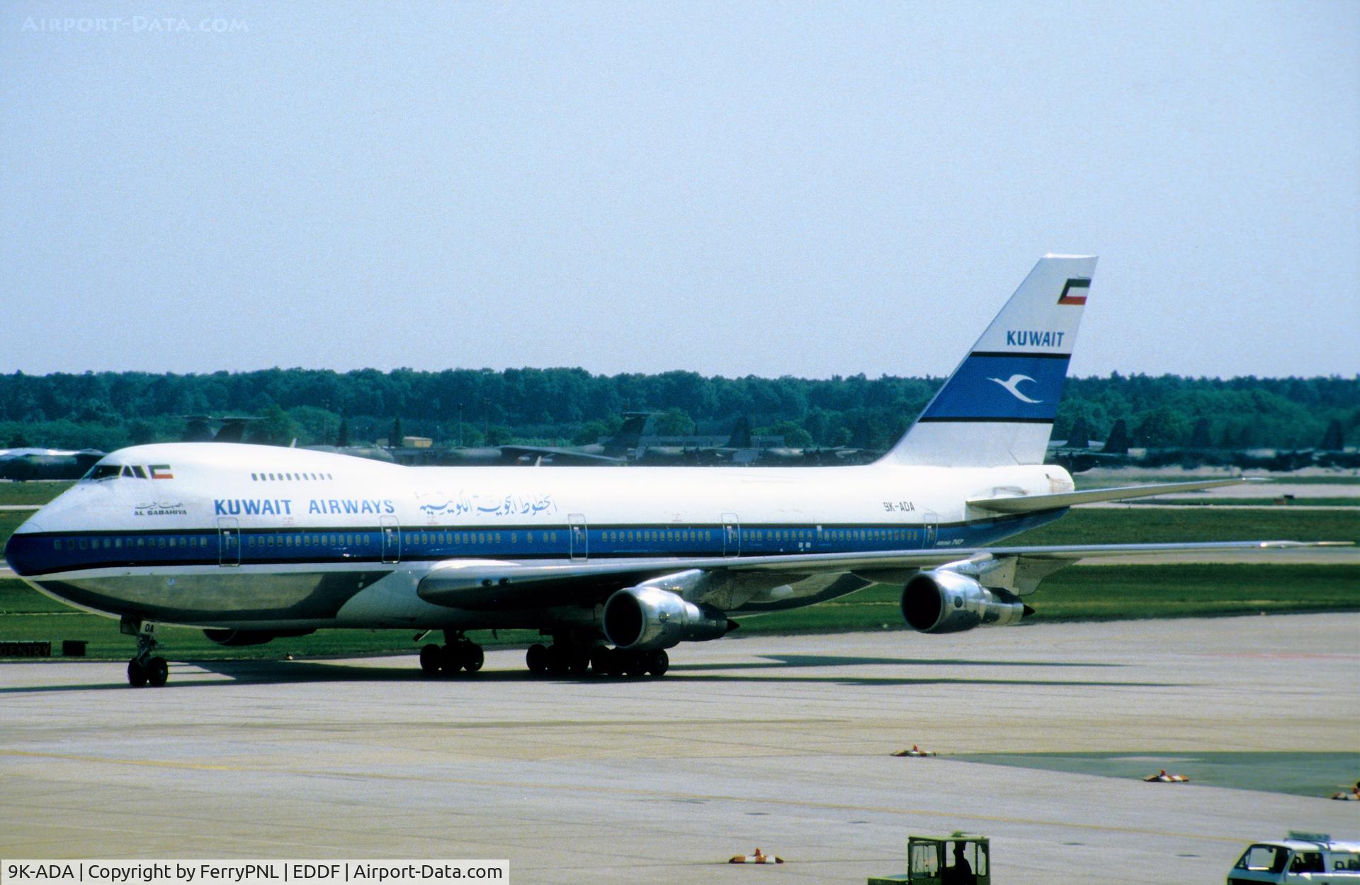 9K-ADA, 1978 Boeing 747-269B C/N 21541, Kuwait B742