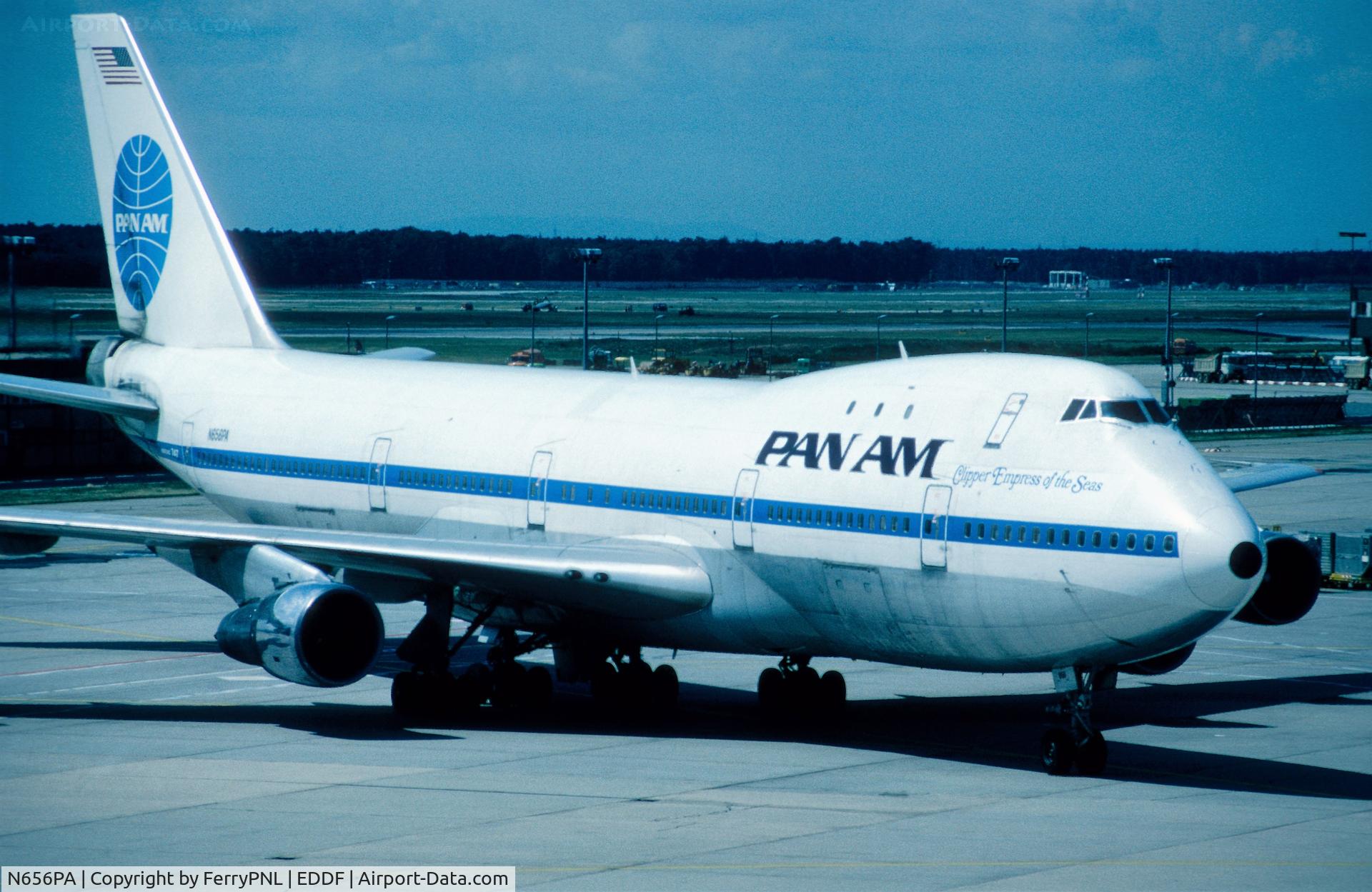 N656PA, 1971 Boeing 747-121 C/N 20351, PanAm B741