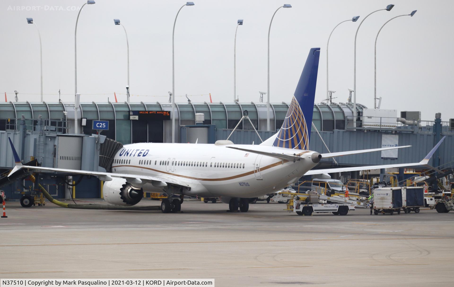 N37510, 2019 Boeing 737-9 MAX C/N 43445, Boeing 737-9 MAX