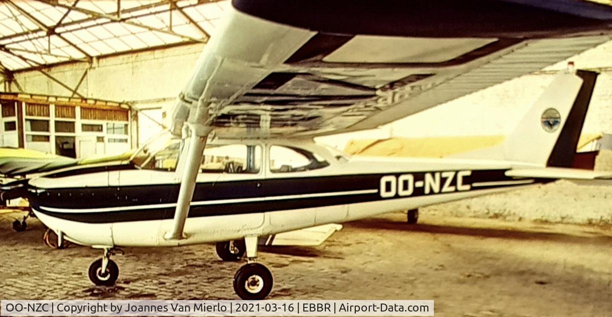 OO-NZC, 1963 Reims Cessna F172E Skyhawk C/N 0024, scan from slide