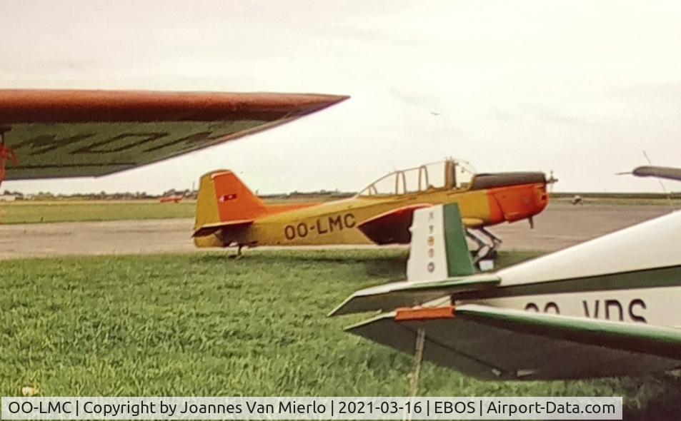 OO-LMC, 1951 Fokker S.11-1 Instructor C/N 6216, scan from slide