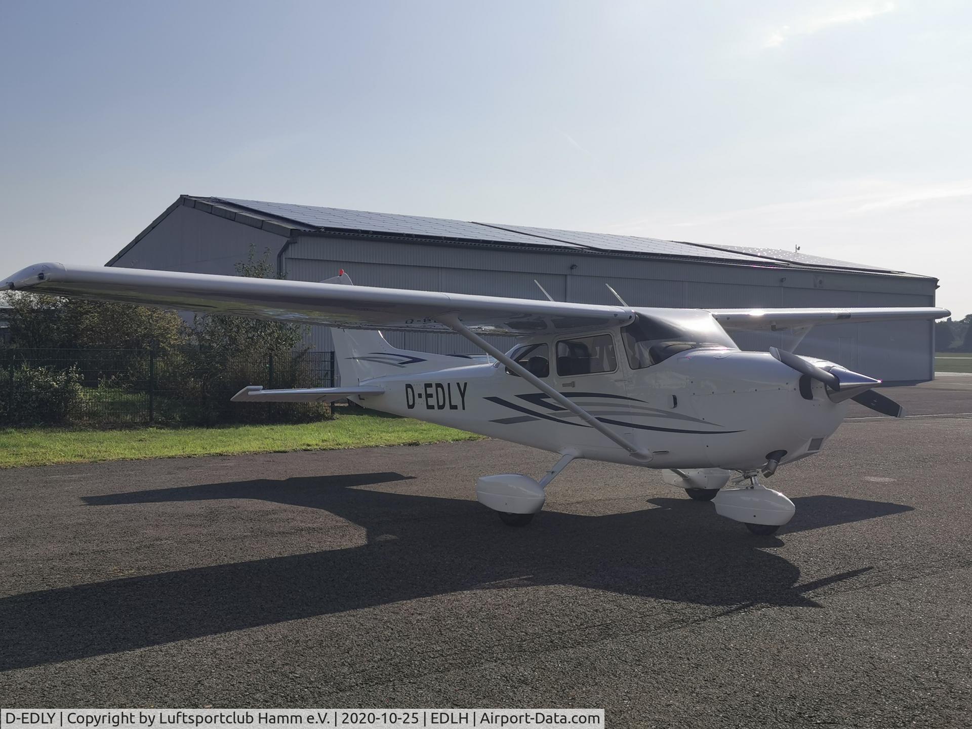 D-EDLY, 2004 Cessna 172S C/N 172S9670, C172SP, owned by Aerosportsclub Hamm, Germany