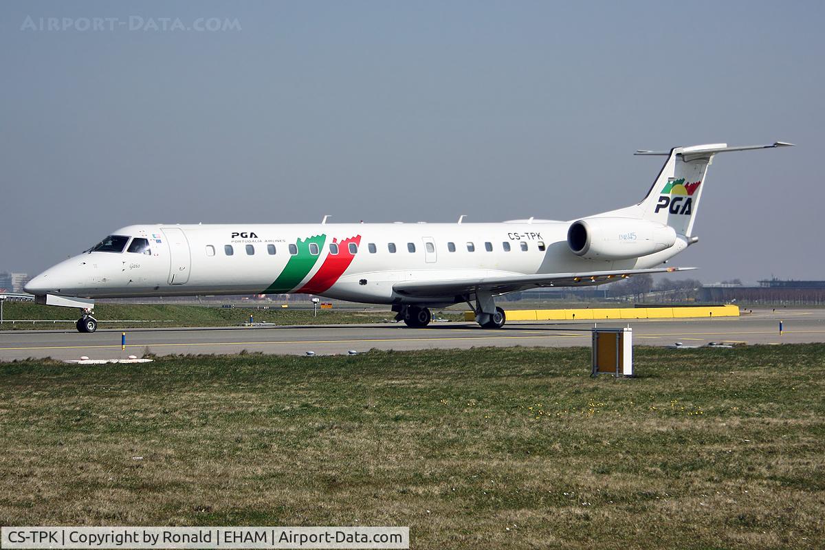 CS-TPK, 1998 Embraer EMB-145EP (ERJ-145EP) C/N 145041, at spl