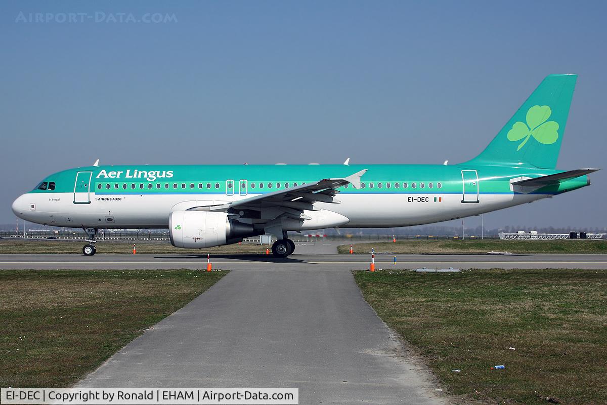 EI-DEC, 2004 Airbus A320-214 C/N 2217, at spl
