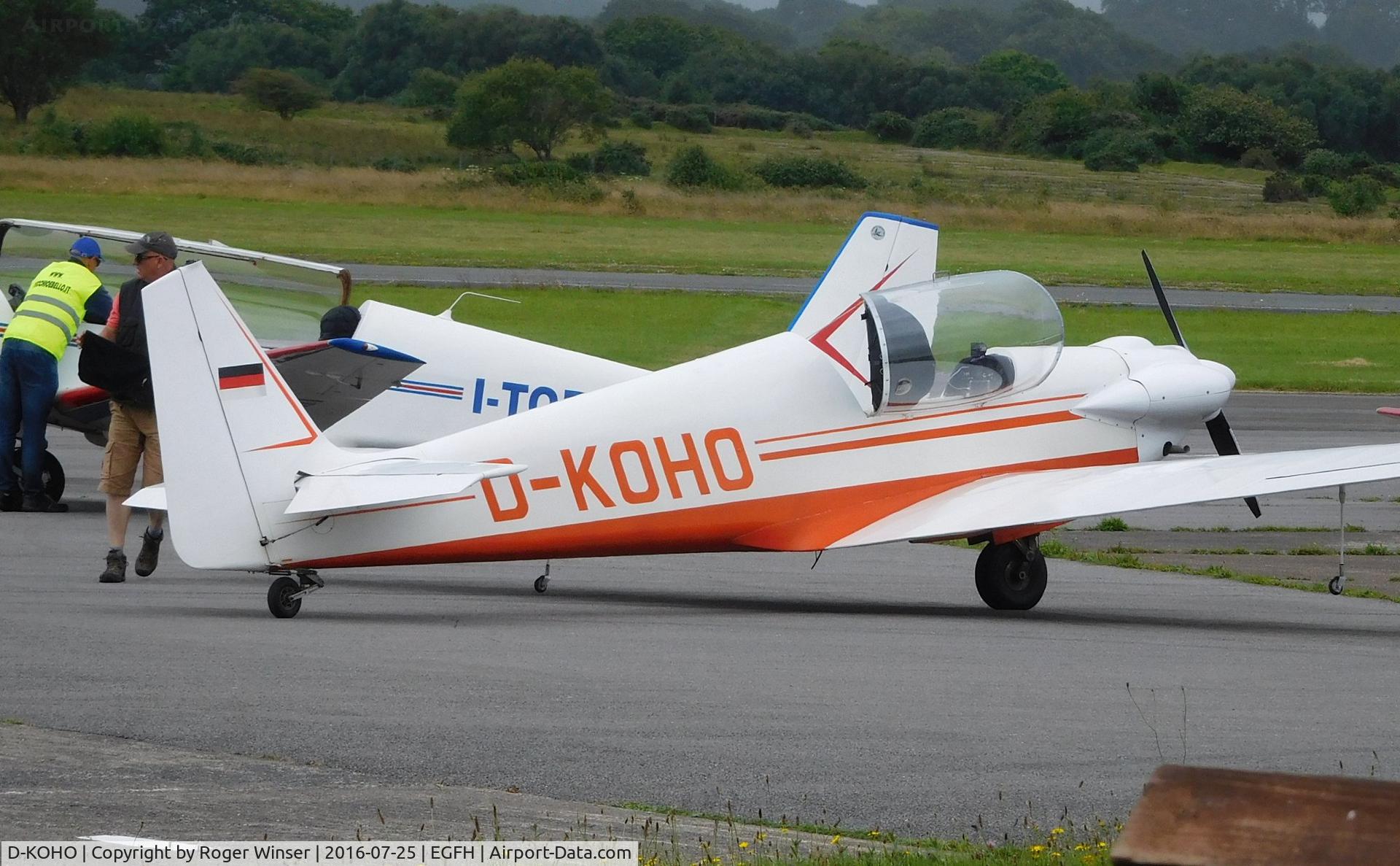 D-KOHO, 1967 Sportavia-Putzer RF-4D C/N 4079, Visiting RF-4D motor-glider.