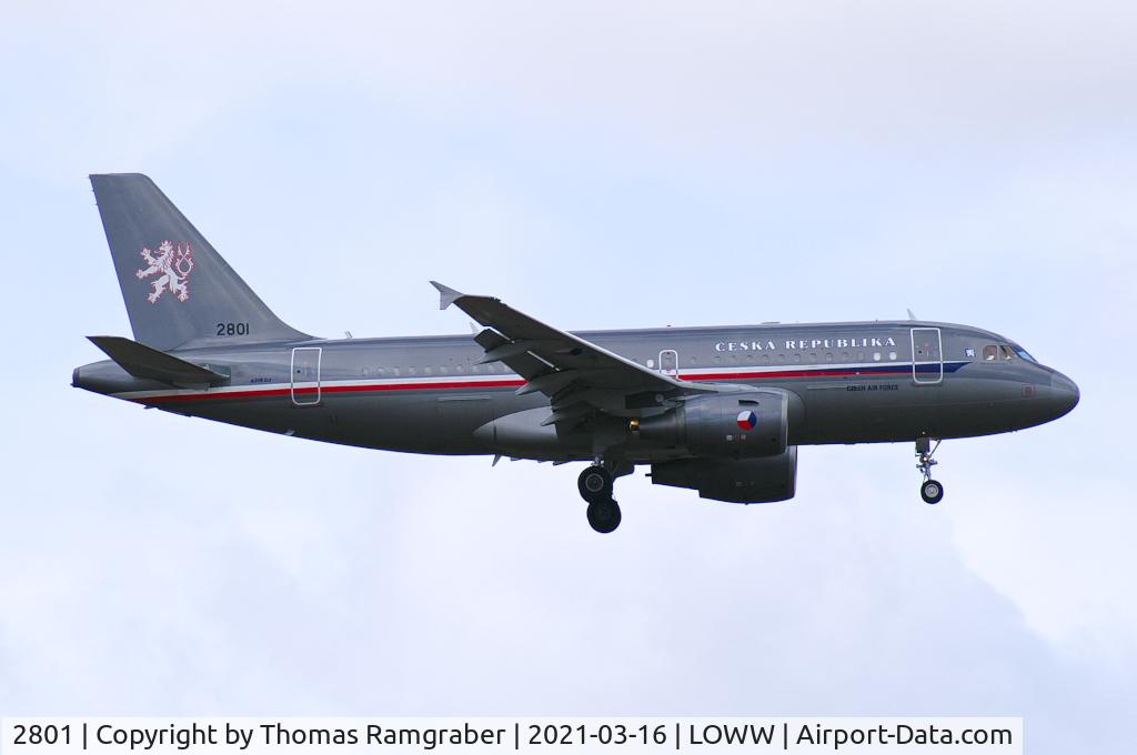 2801, 2007 Airbus ACJ319 (A319-115/CJ) C/N 2801, Czech Republic - Air Force Airbus A319CJ