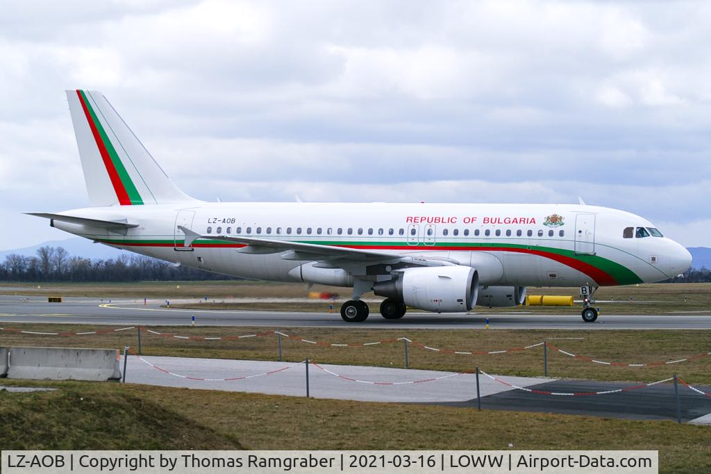 LZ-AOB, 2007 Airbus A319-111 C/N 3188, Bulgaria - Government Airbus A319